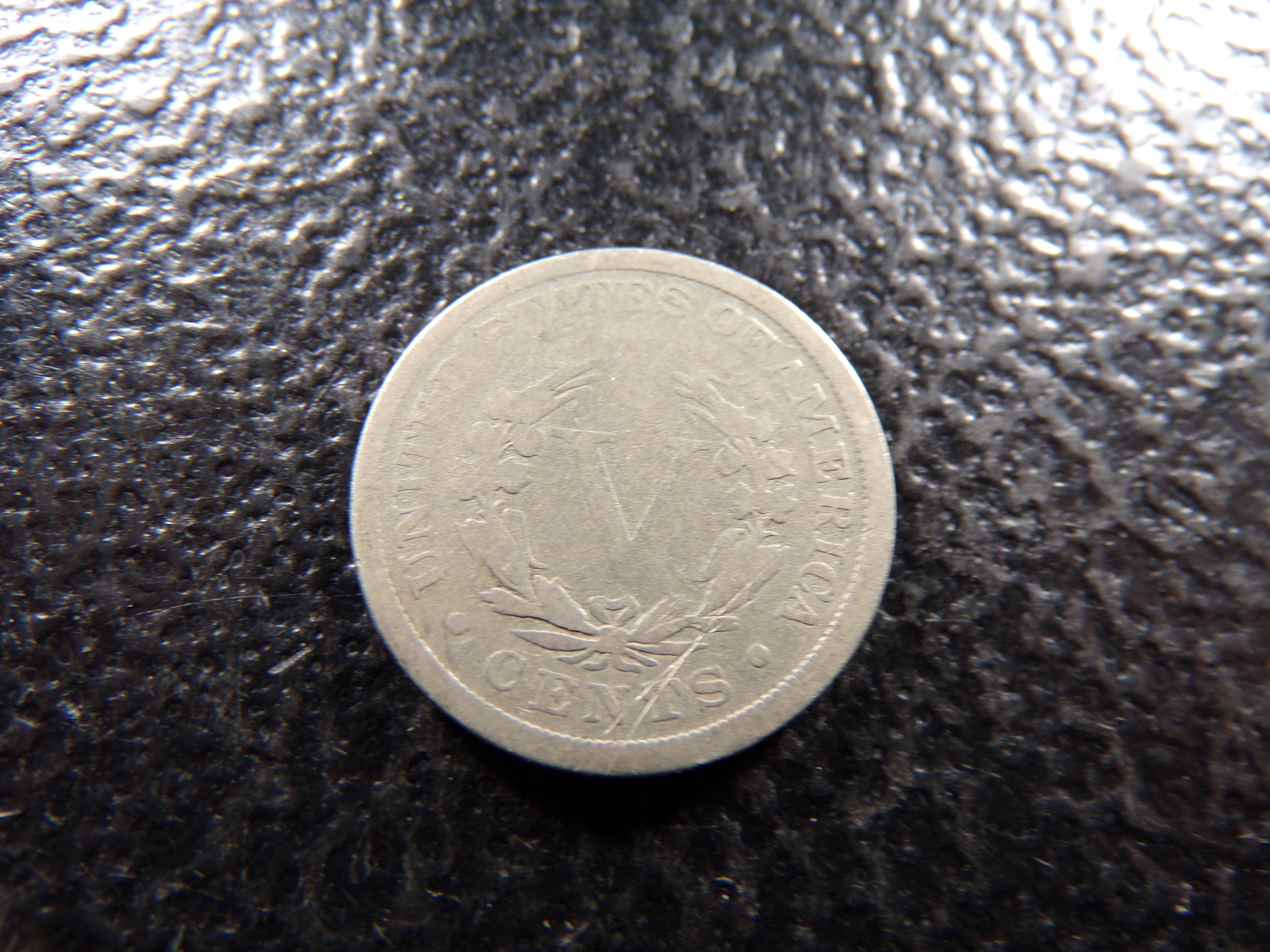 1883 WITH CENTS LIBERTY HEAD V NICKEL