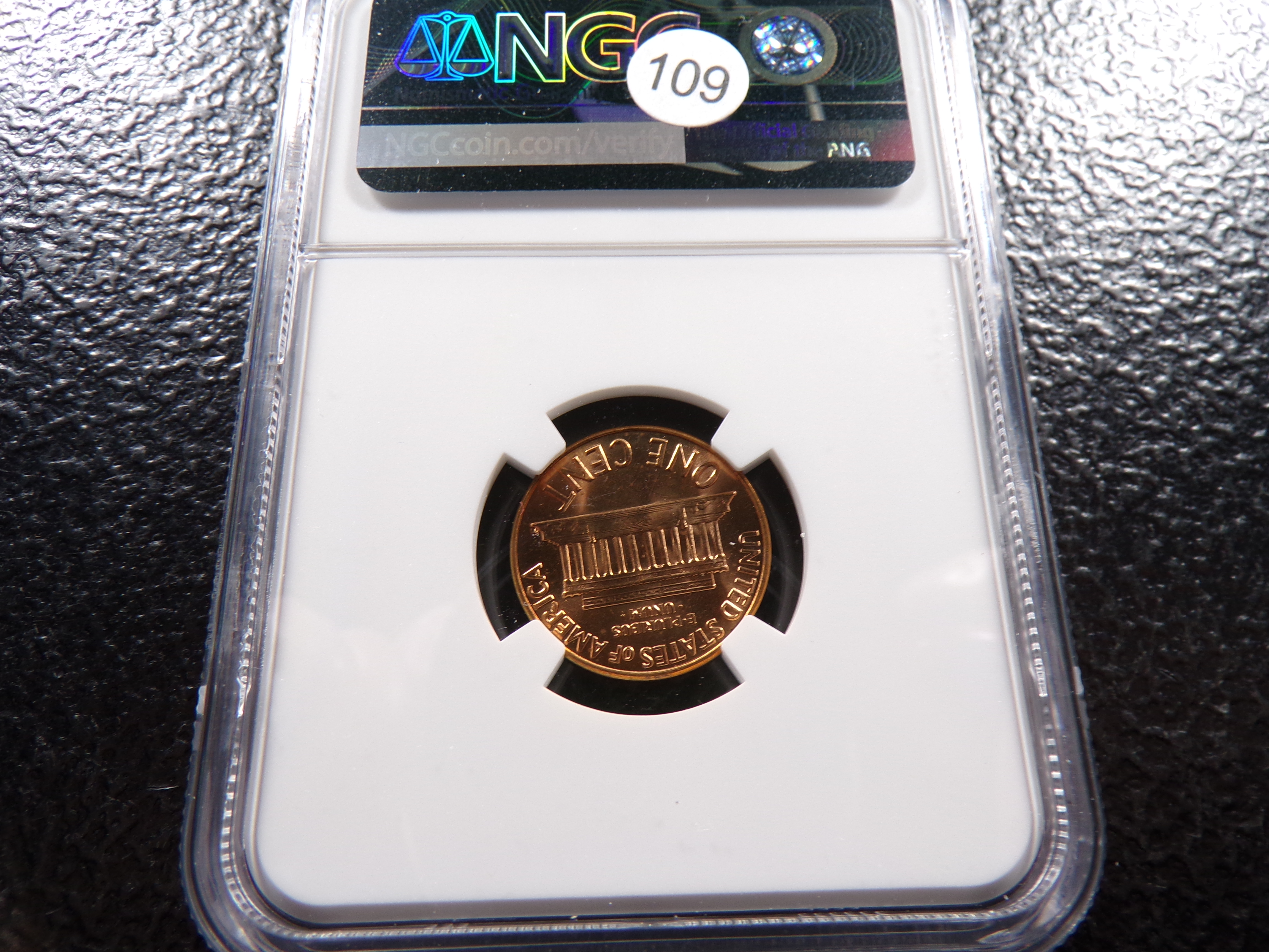 1960 NGC MS66RD LARGE DATE LINCOLN CENT