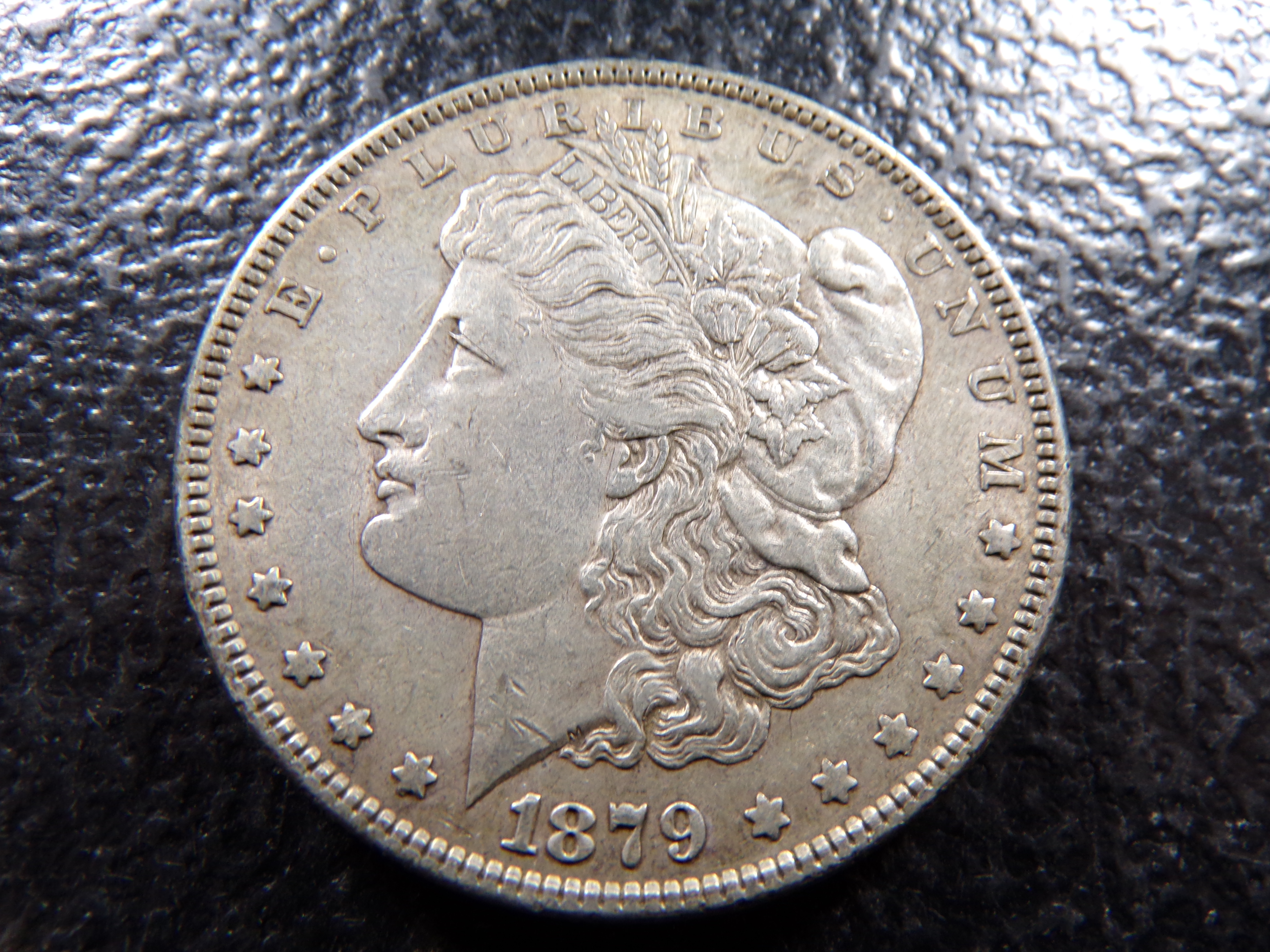 1879 MORGAN SILVER DOLLAR