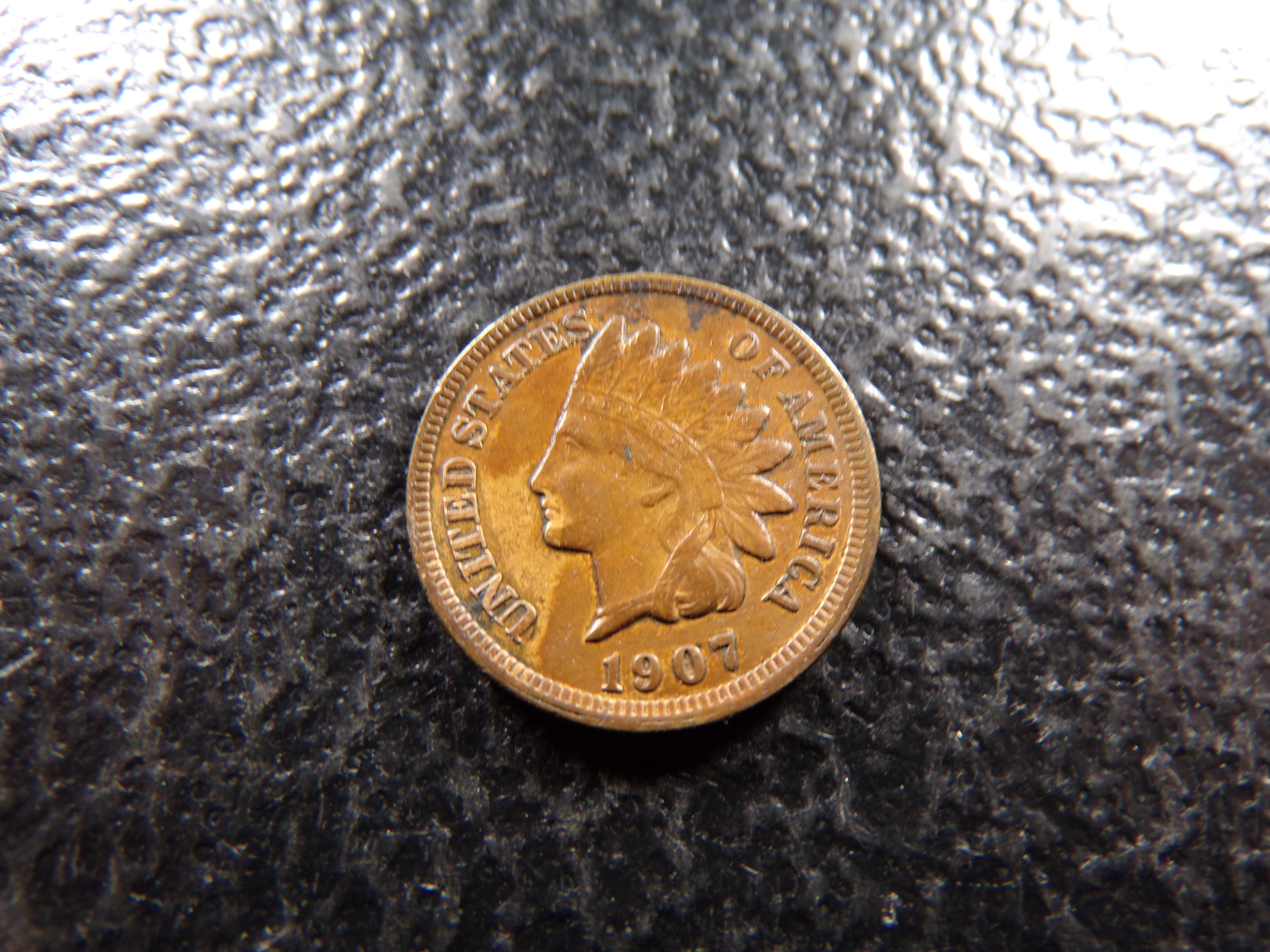 1907 INDIAN HEAD CENT