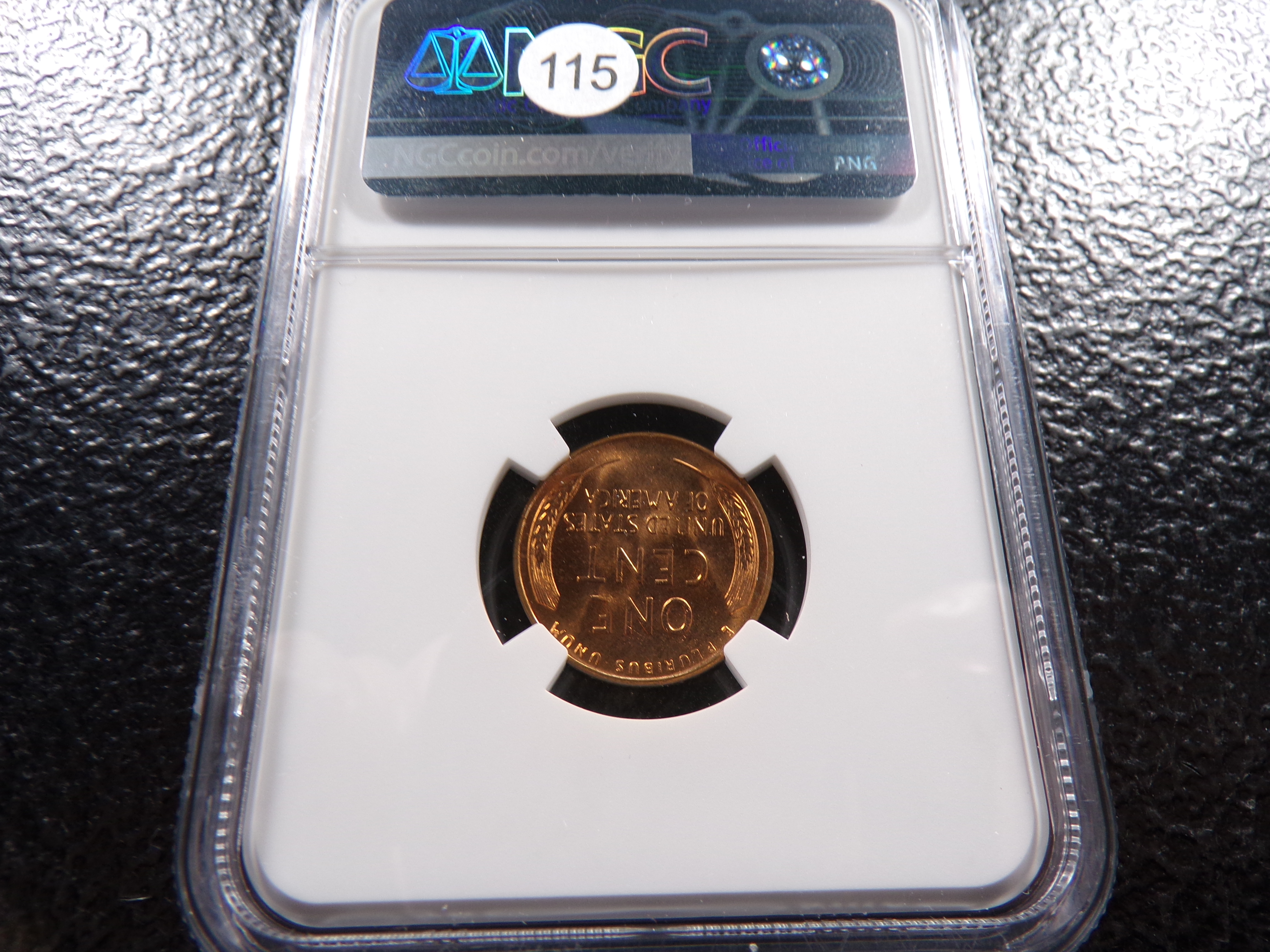 1956-D NGC MS66RD LINCOLN WHEAT CENT