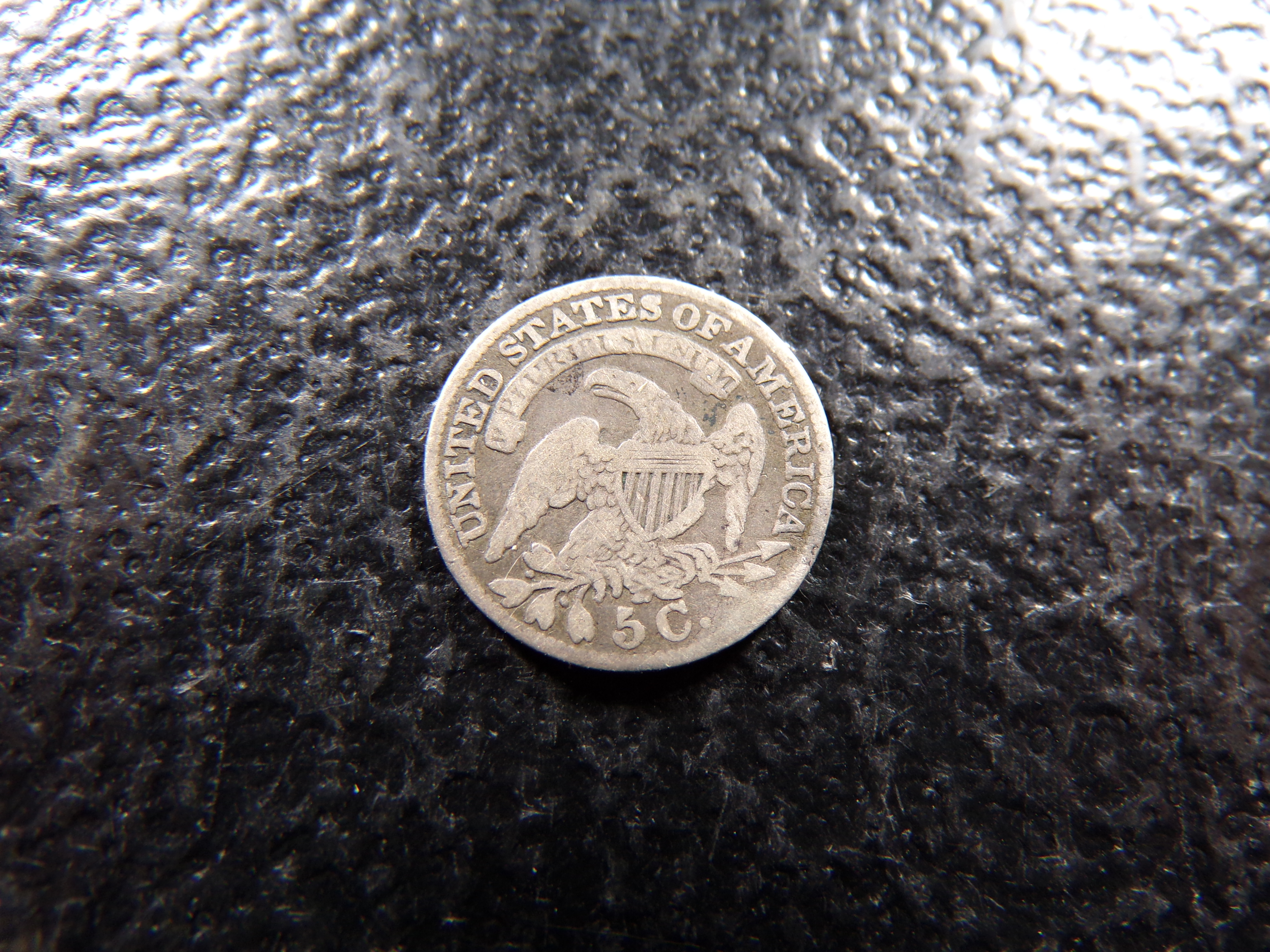 1831 CAPPED BUST SILVER HALF DIME