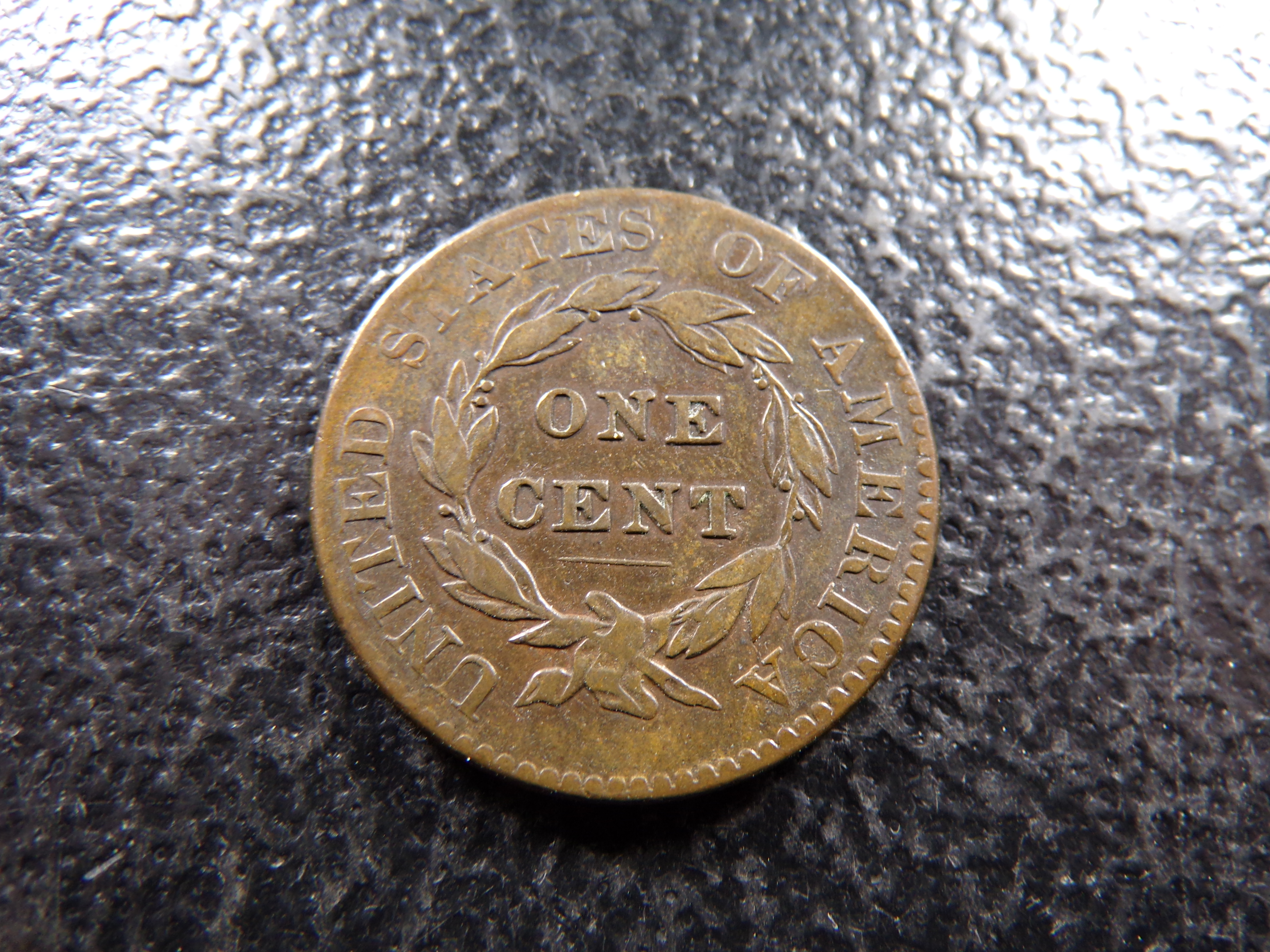 1822 CORONET HEAD LARGE CENT