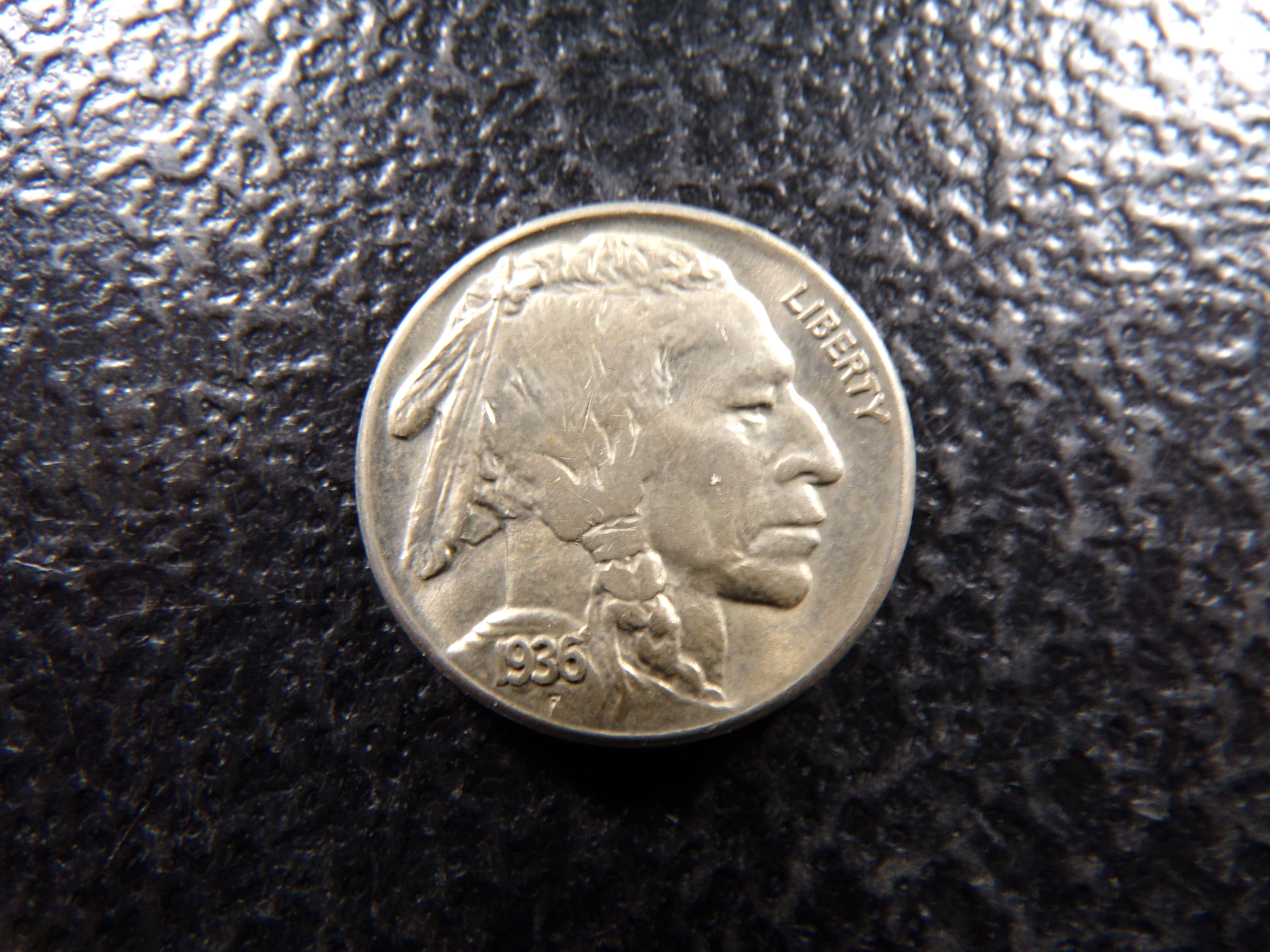 1936-S HIGH GRADE INDIAN HEAD BUFFALO NICKEL