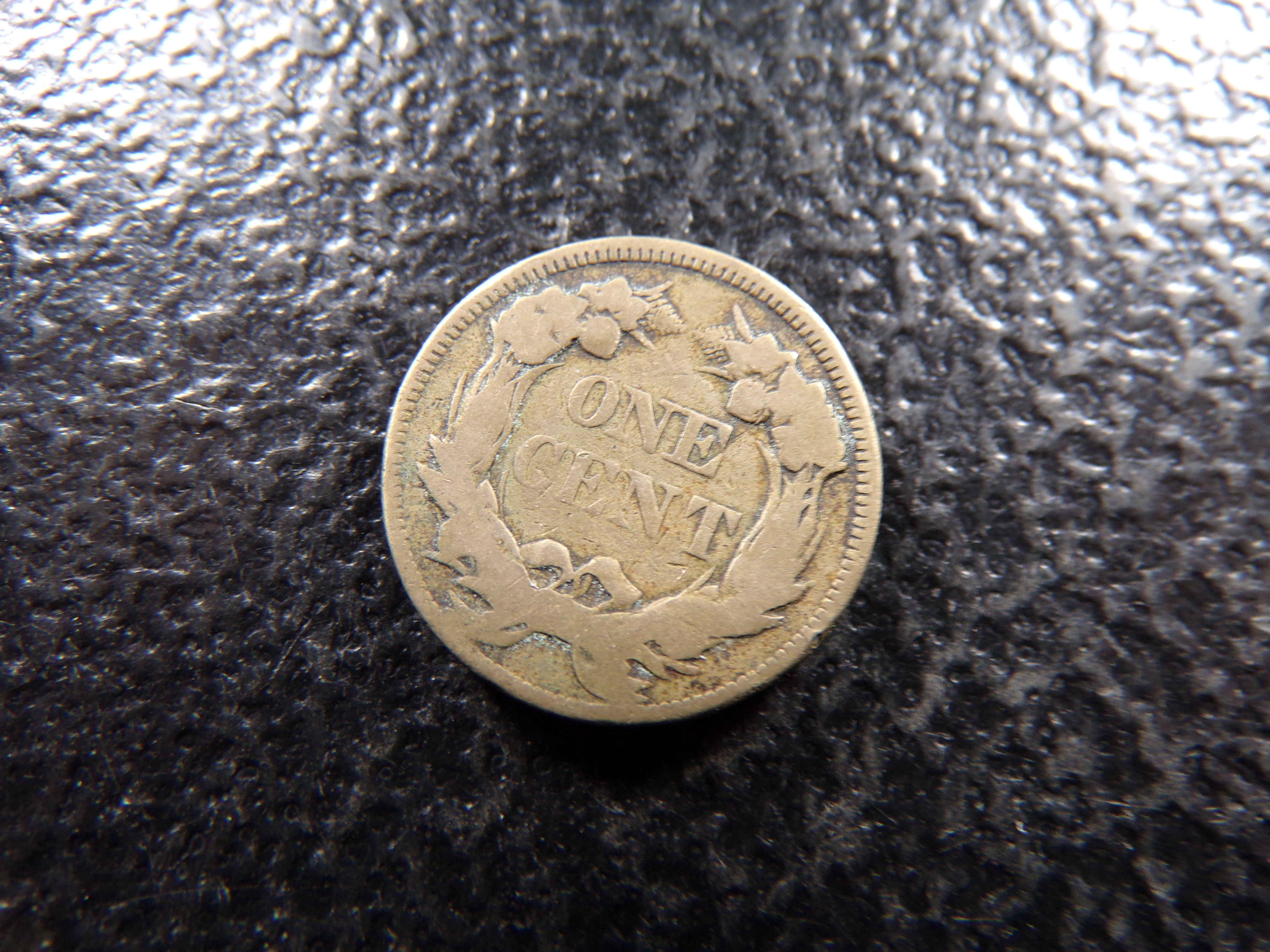 1857 FLYING EAGLE CENT