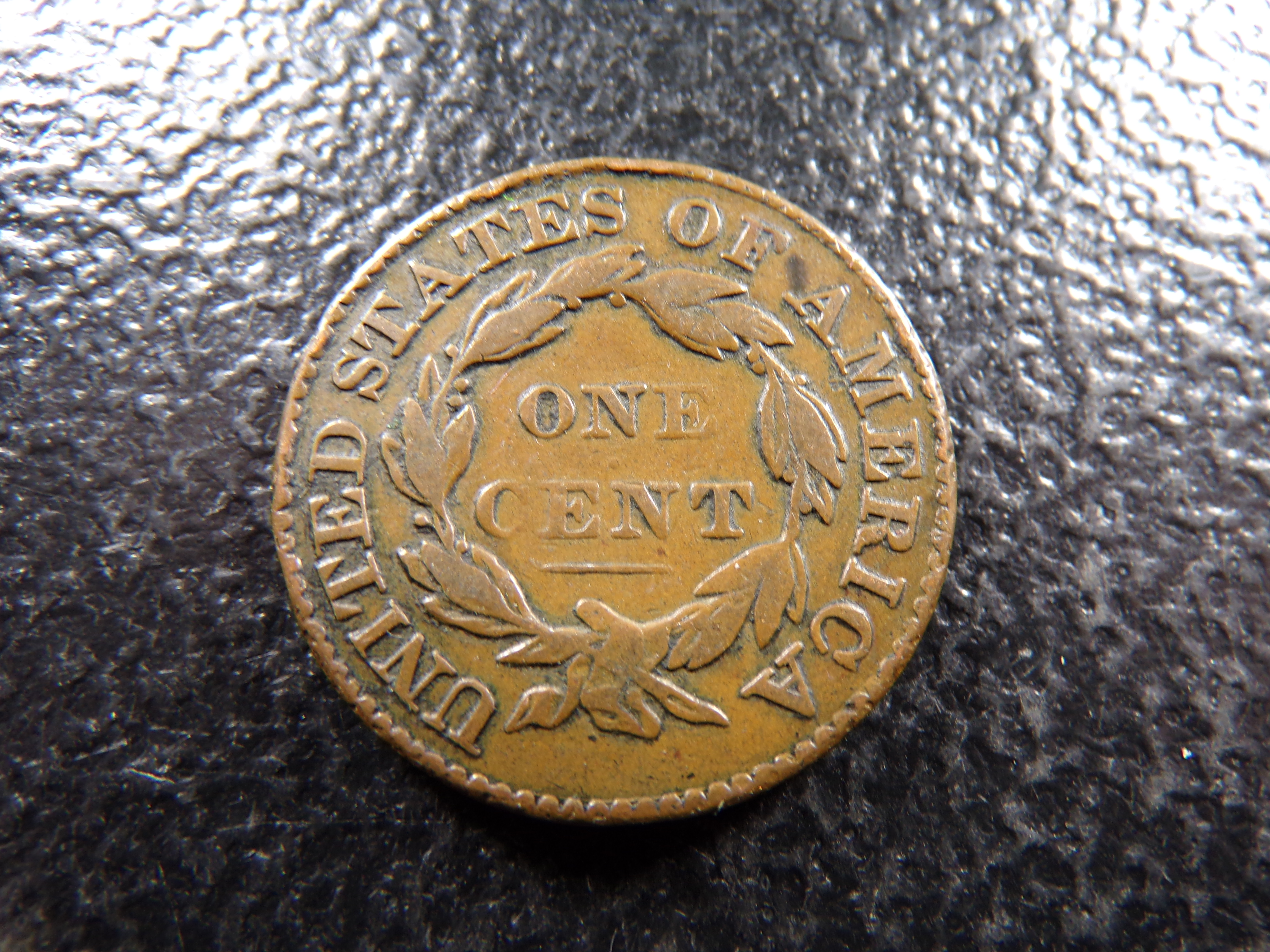 1827 CORONET HEAD LARGE CENT