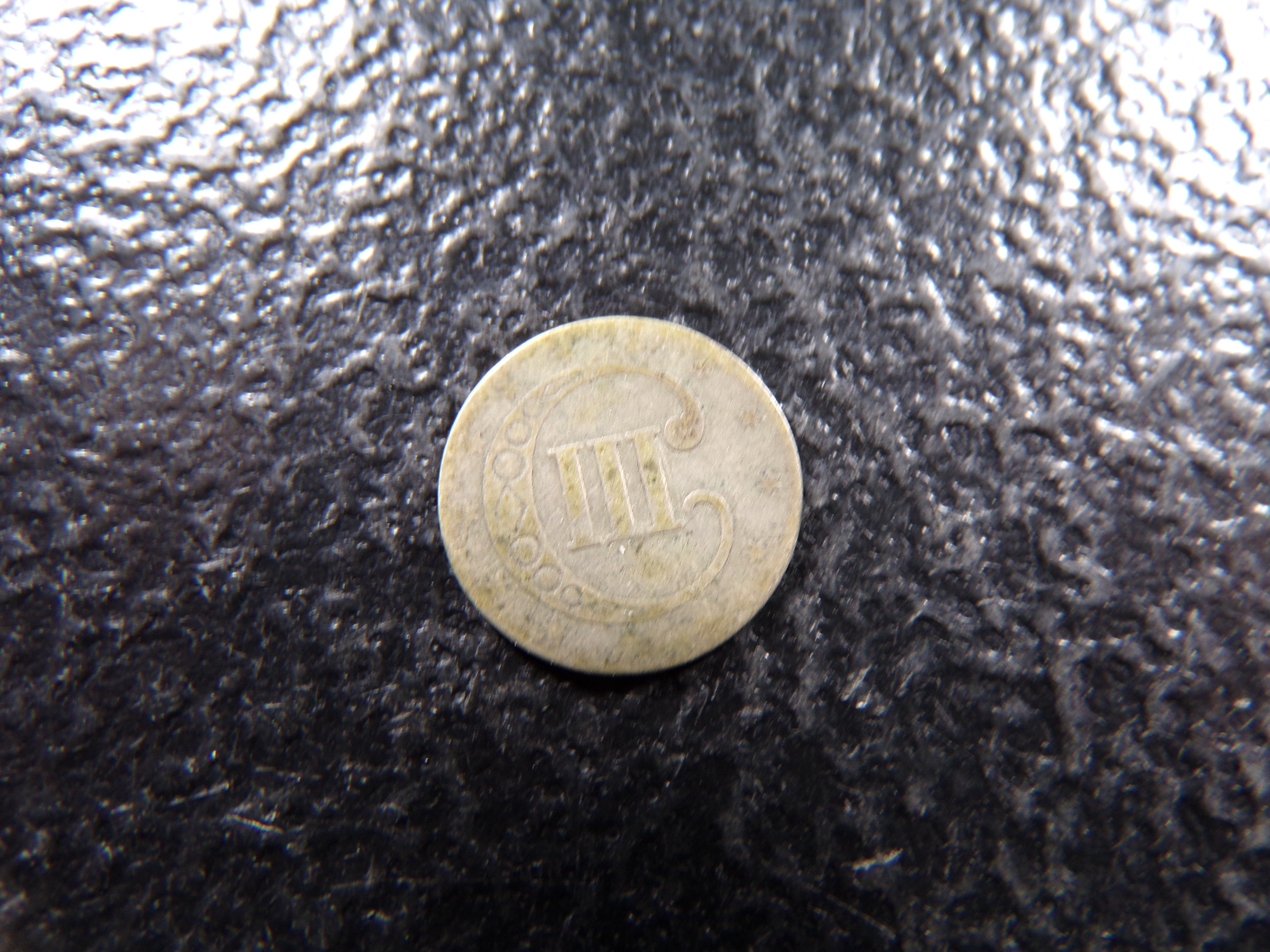 1853 THREE CENT SILVER