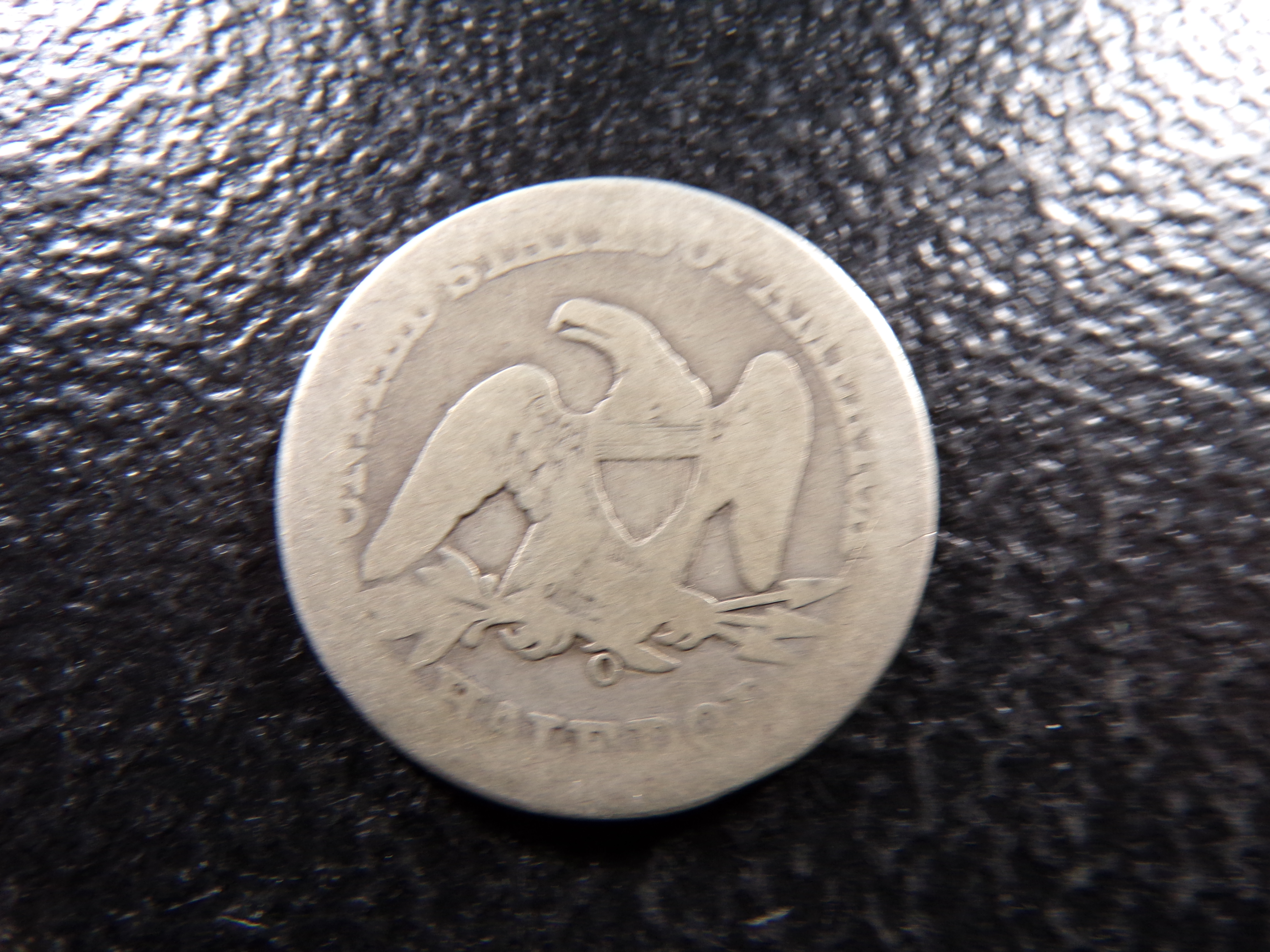 1859-O SEATED LIBERTY SILVER HALF DOLLAR