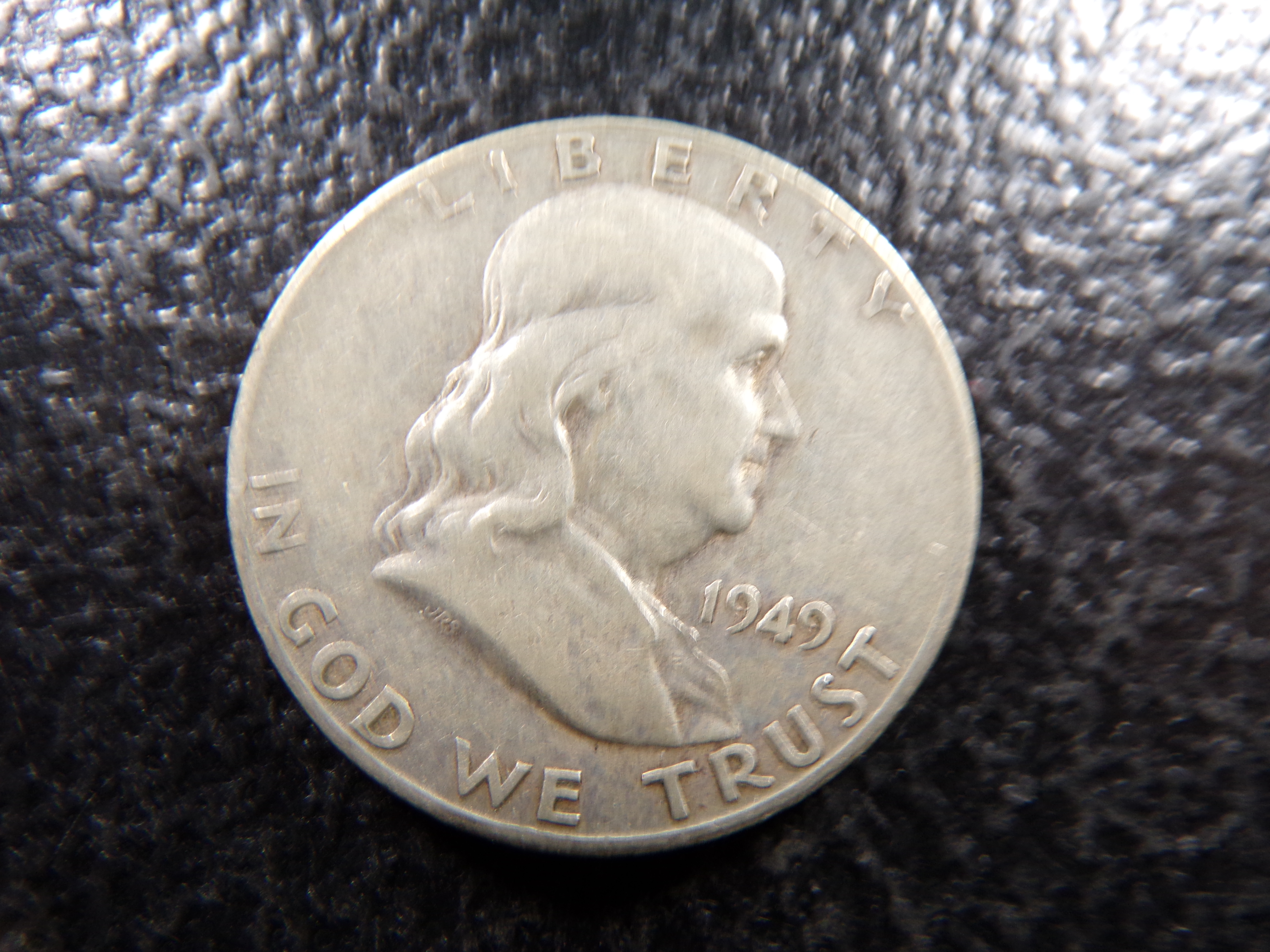 1949-S FRANKLIN SILVER HALF DOLLAR