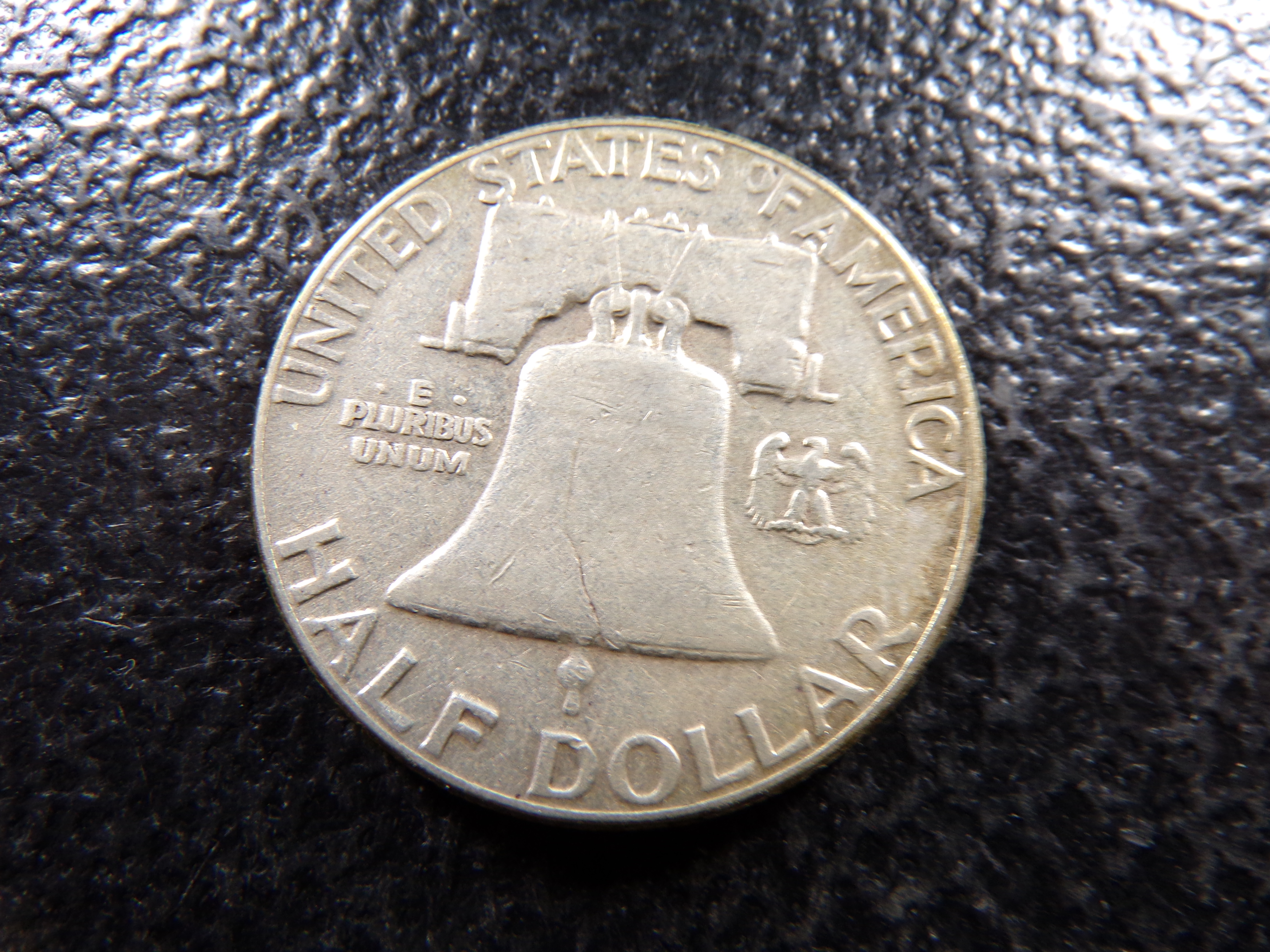 1950 FRANKLIN SILVER HALF DOLLAR