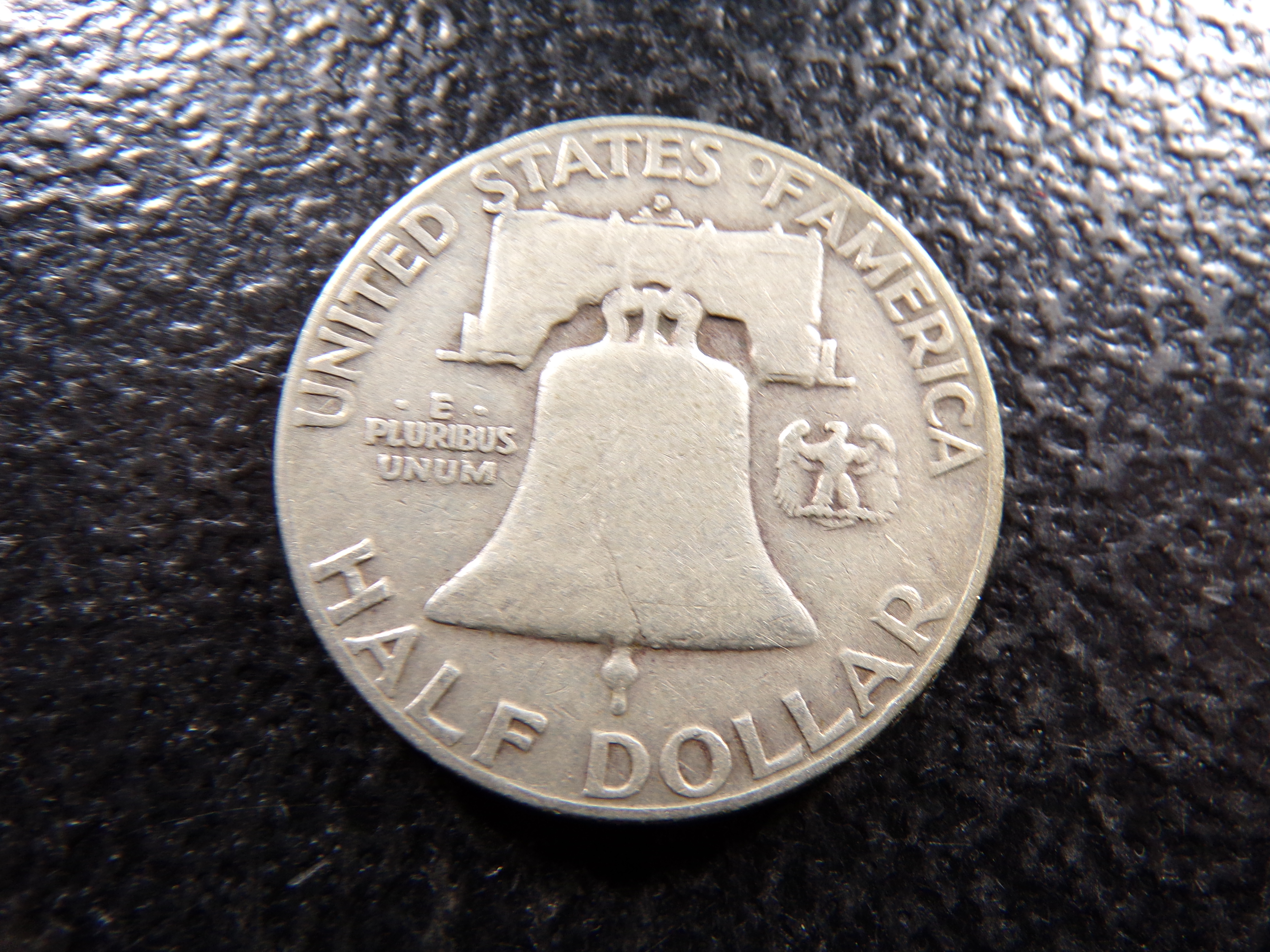 1951-D FRANKLIN SILVER HALF DOLLAR