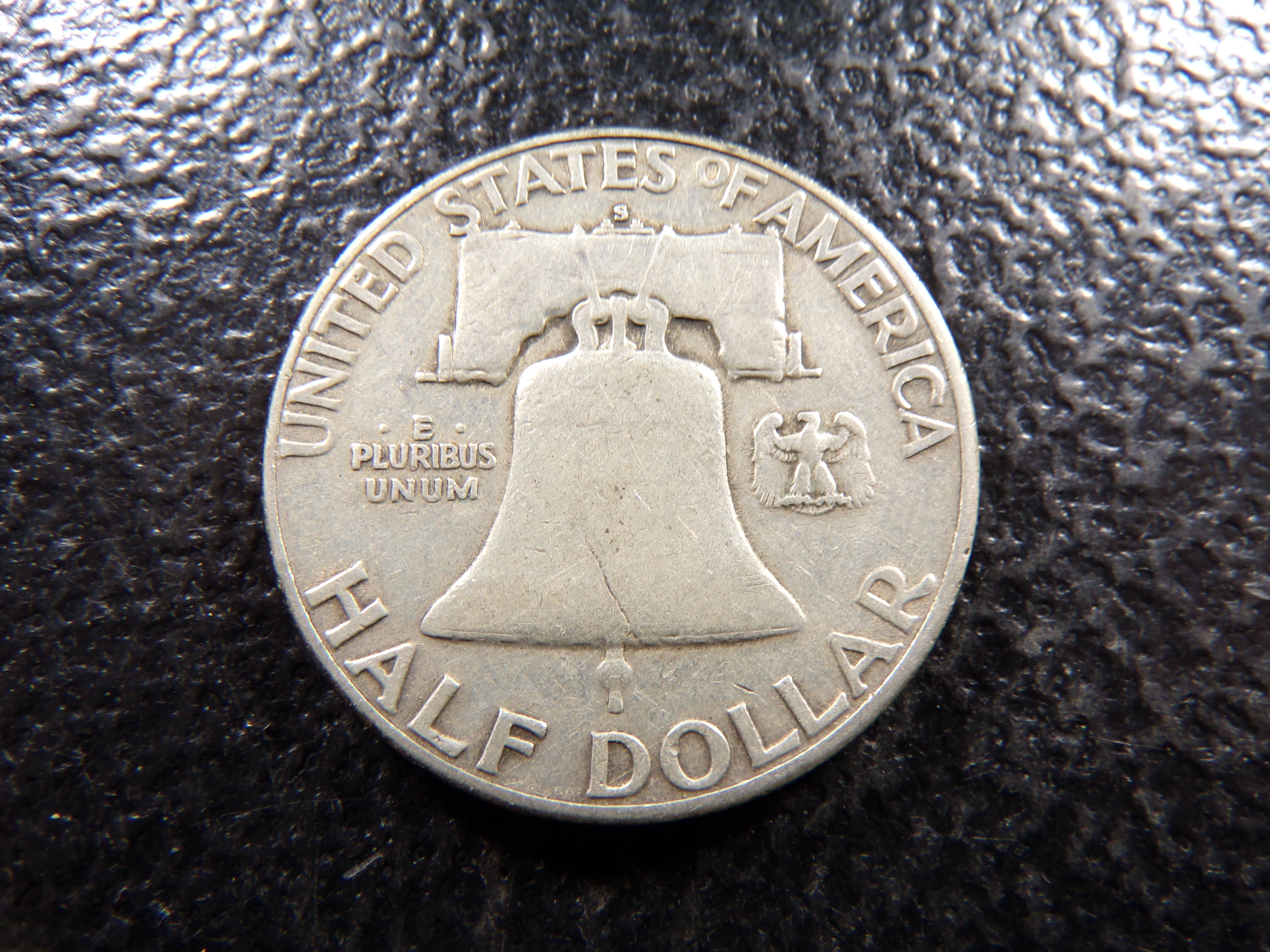 1951-S FRANKLIN SILVER HALF DOLLAR