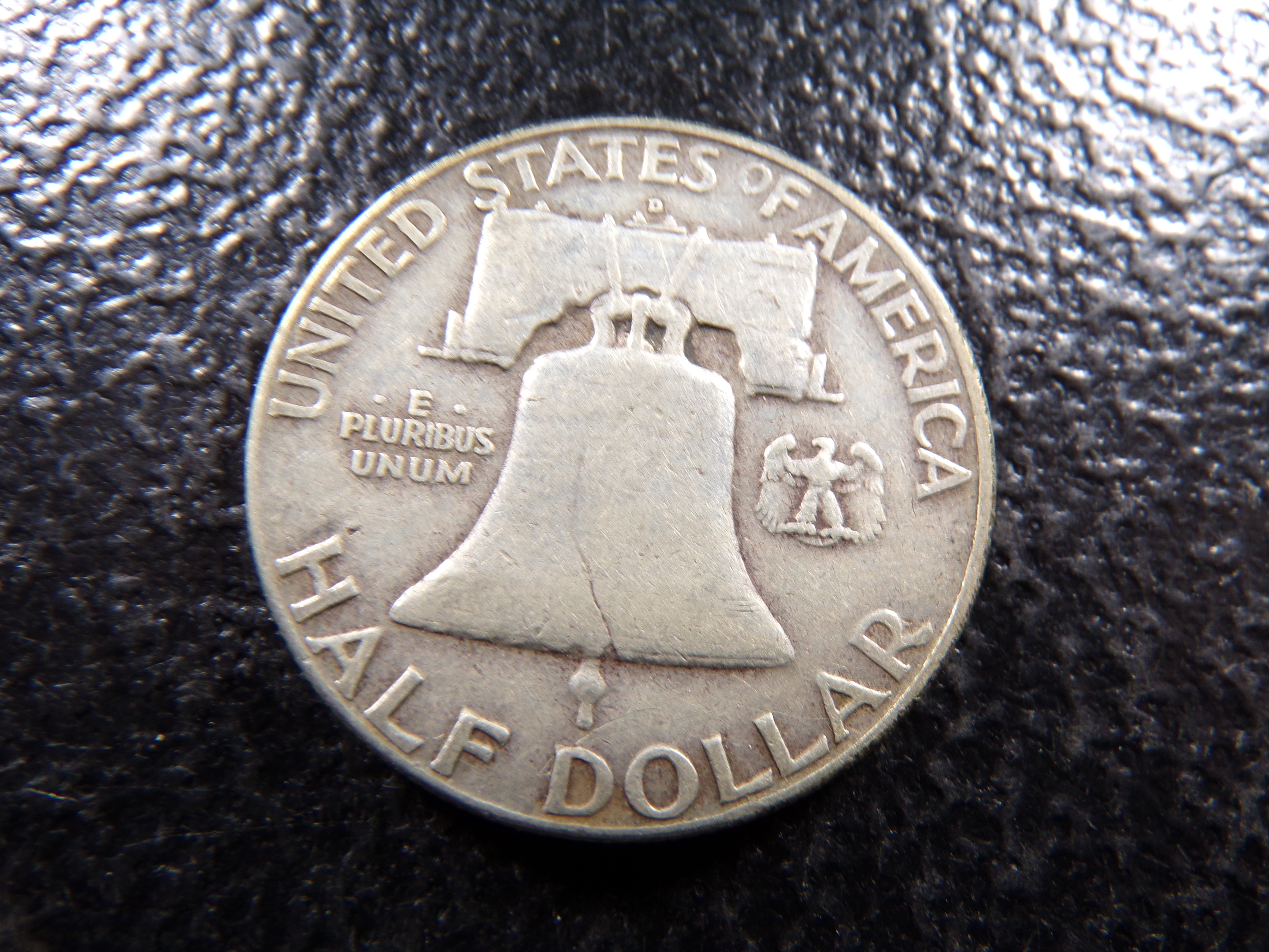 1952-D FRANKLIN SILVER HALF DOLLAR