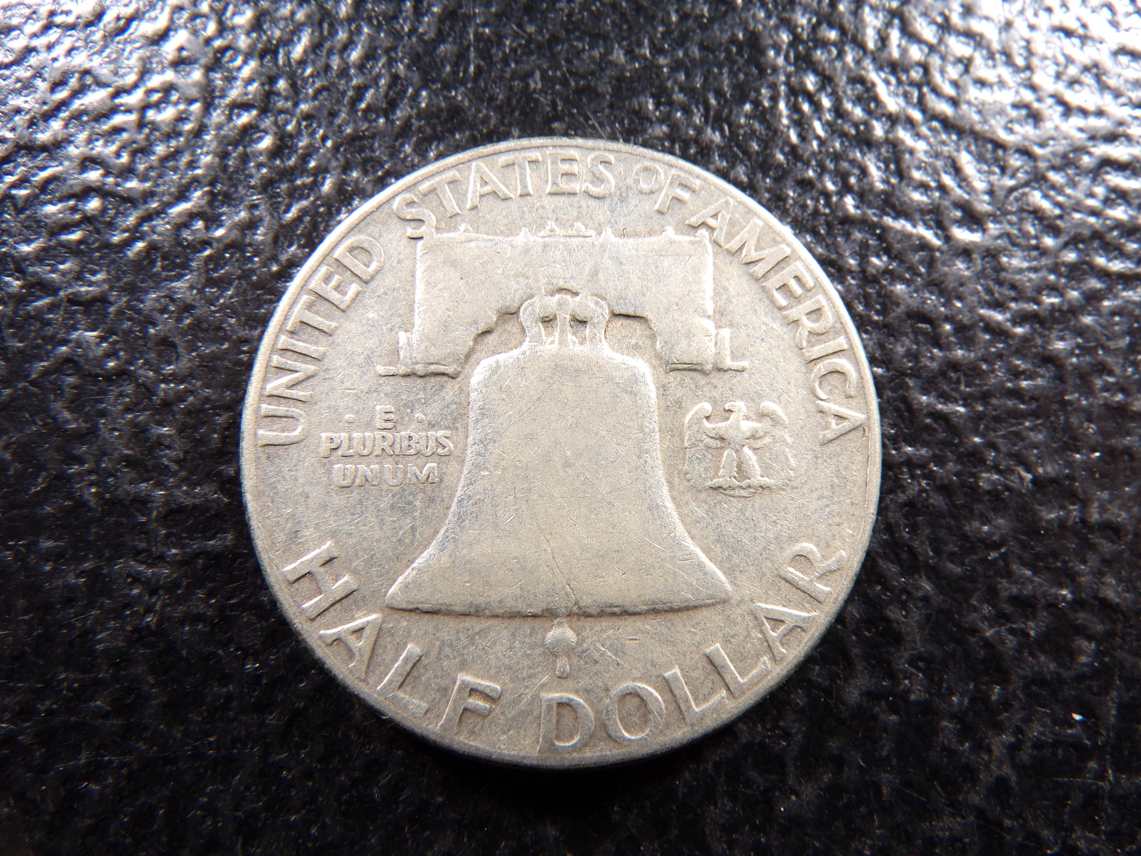 1954 FRANKLIN SILVER HALF DOLLAR