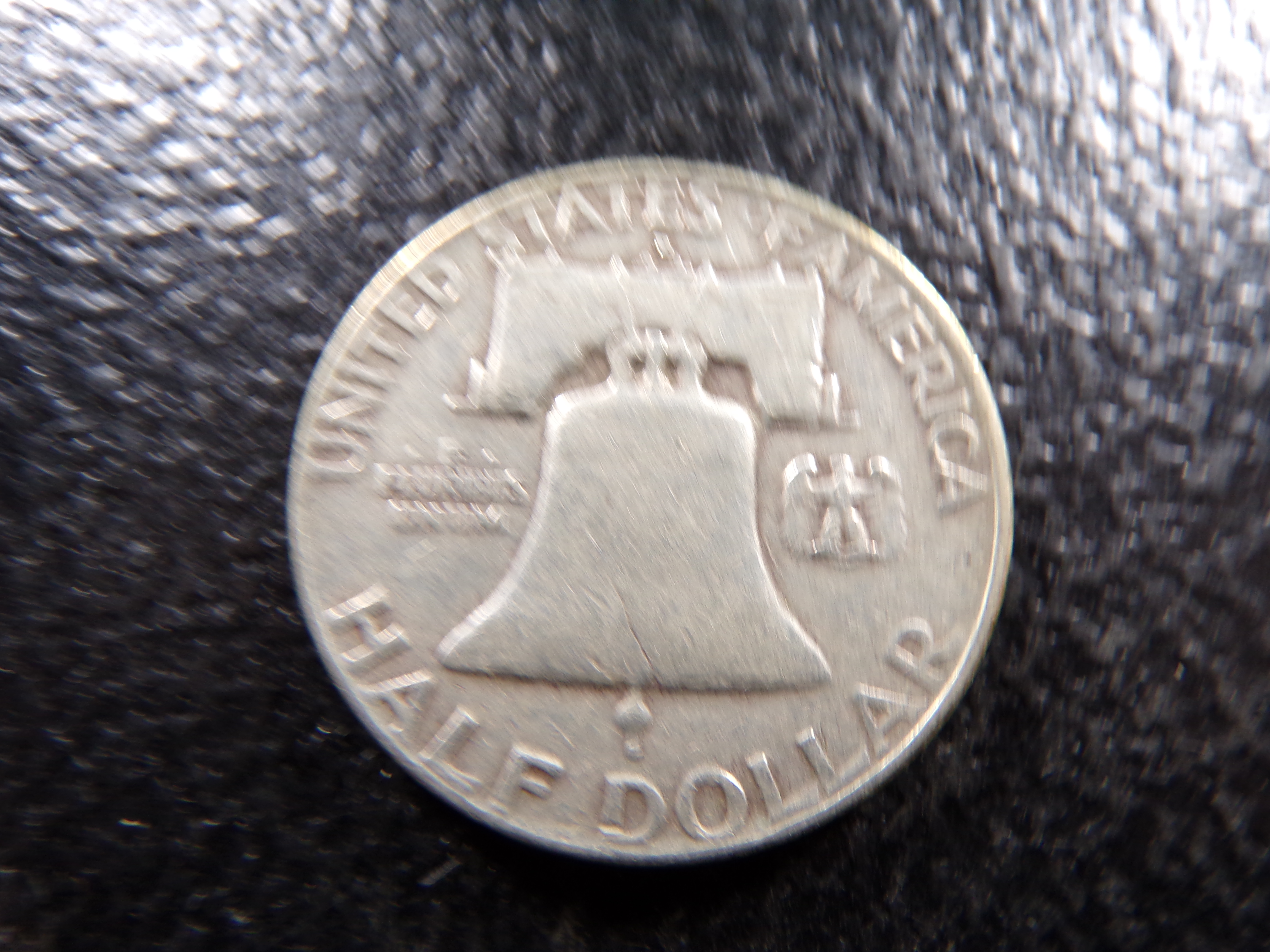 1954-D FRANKLIN SILVER HALF DOLLAR