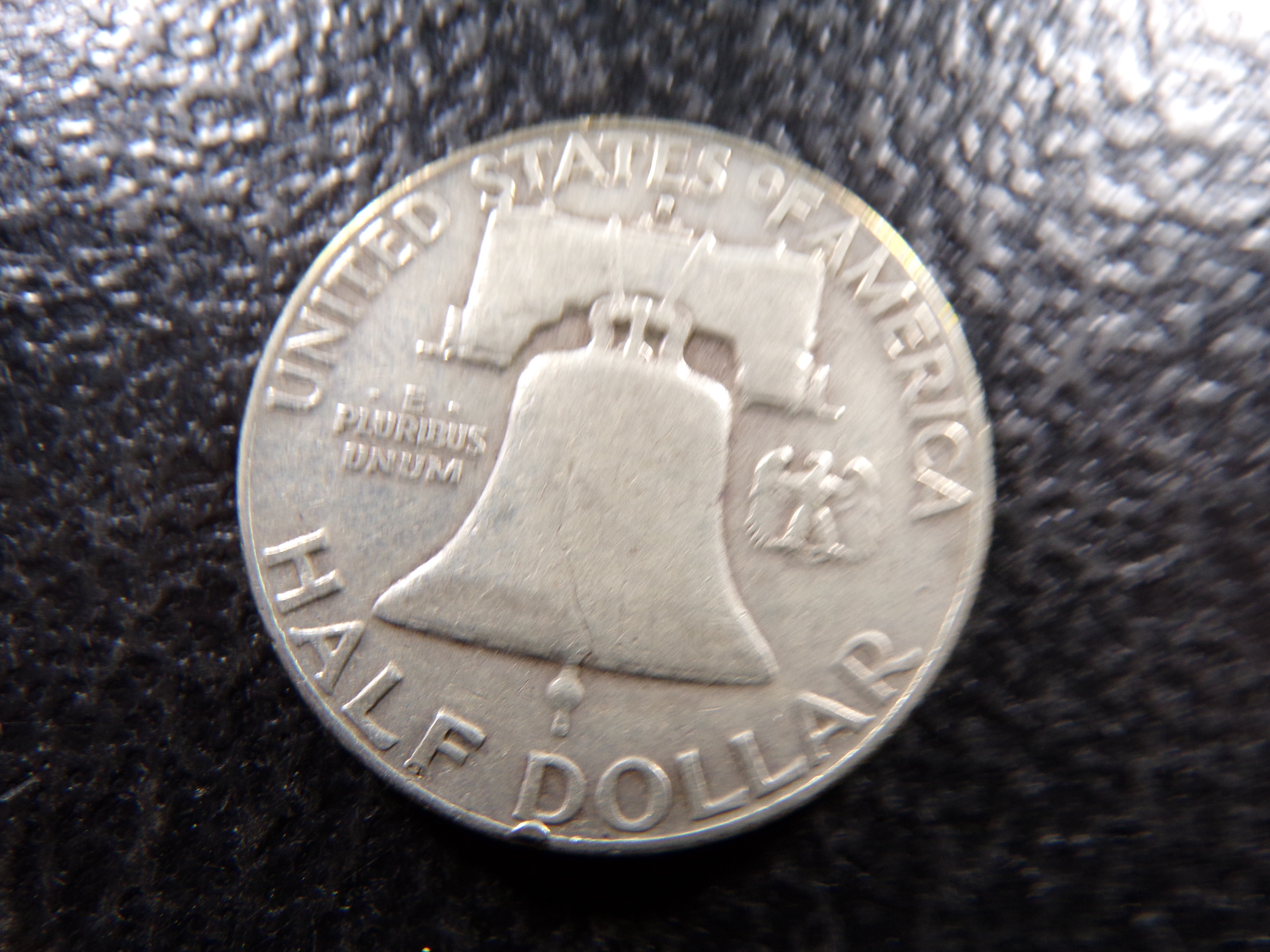 1957-D FRANKLIN SILVER HALF DOLLAR