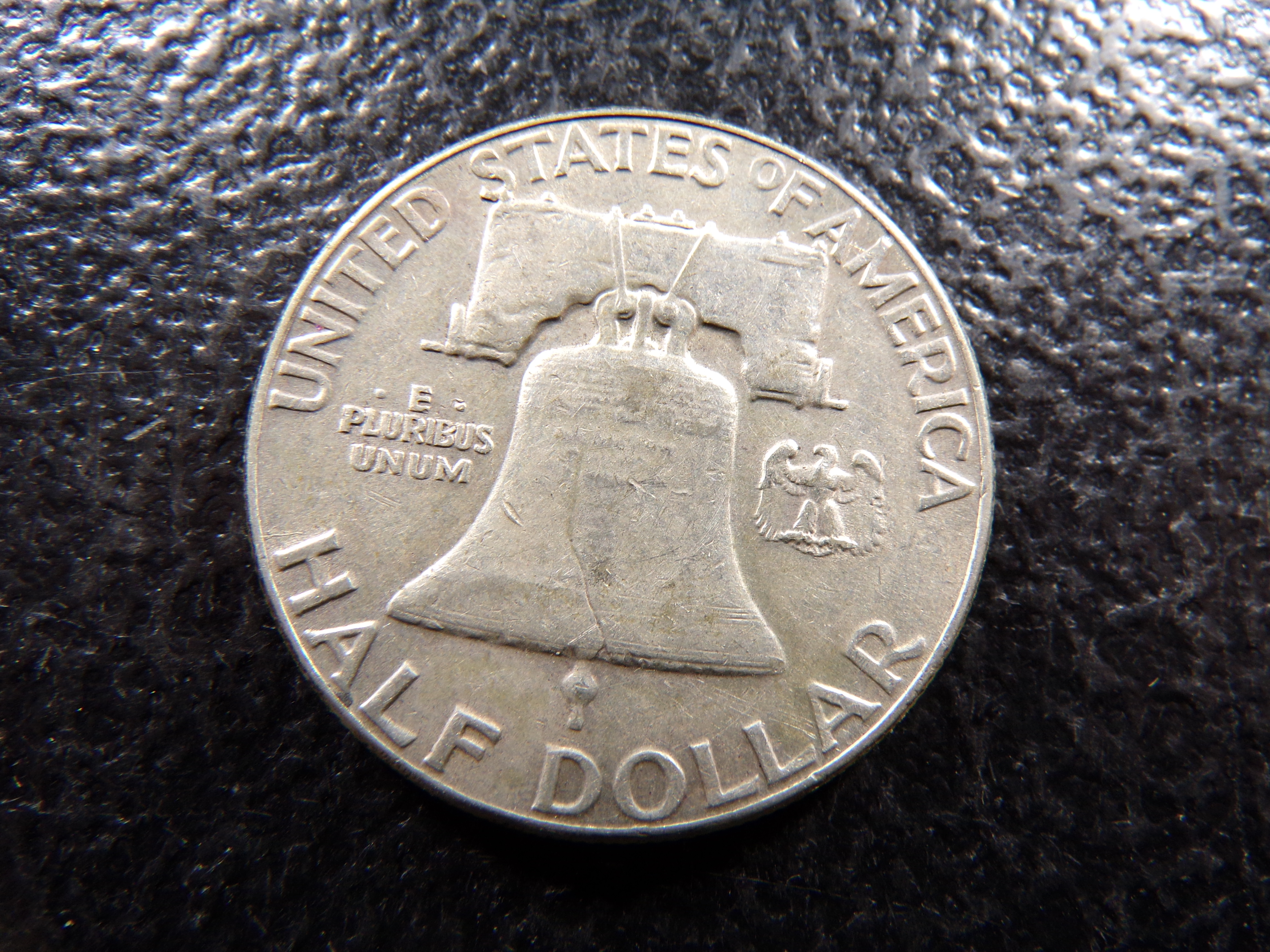 1960 FRANKLIN SILVER HALF DOLLAR