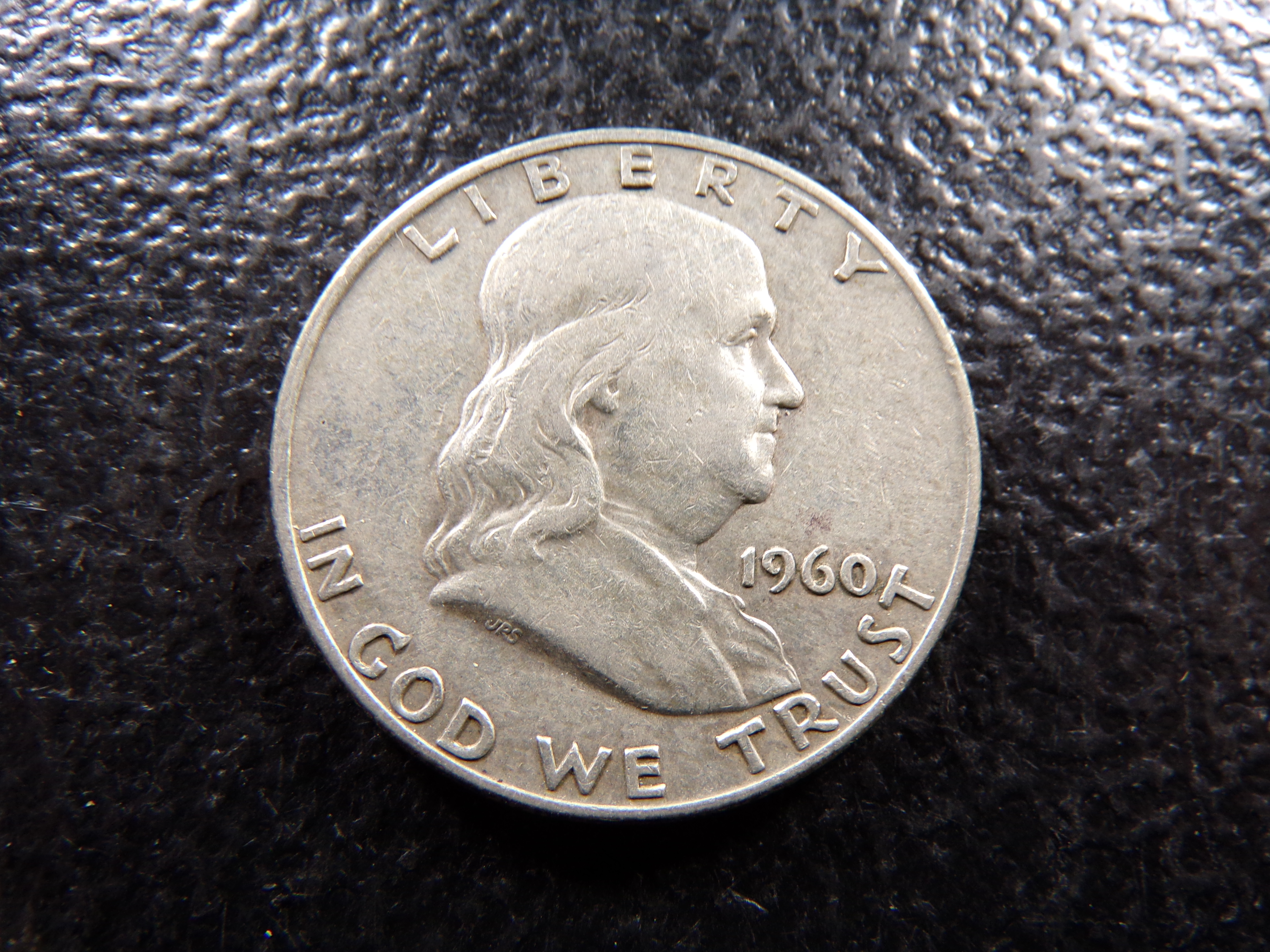 1960-D FRANKLIN SILVER HALF DOLLAR
