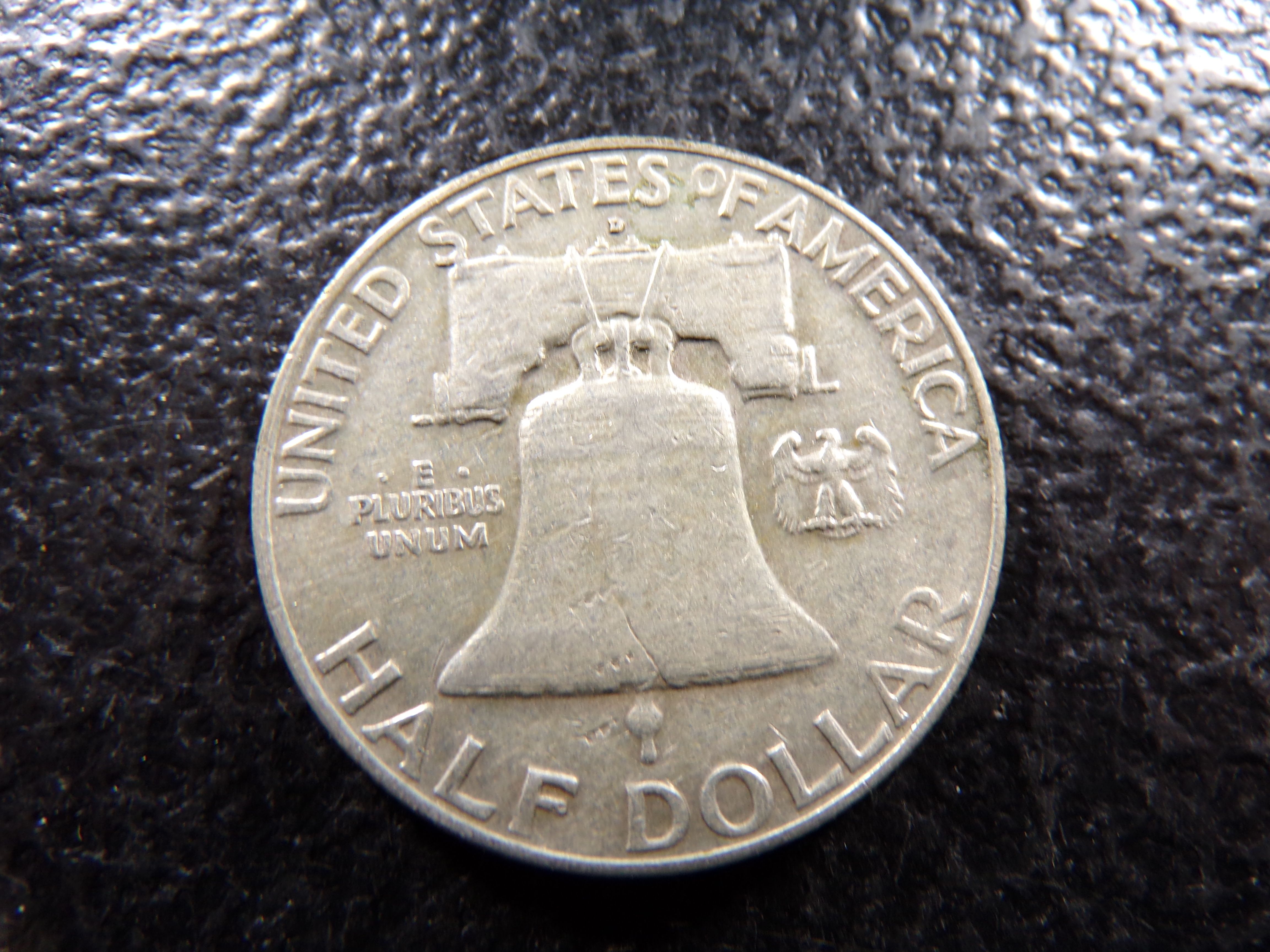 1960-D FRANKLIN SILVER HALF DOLLAR