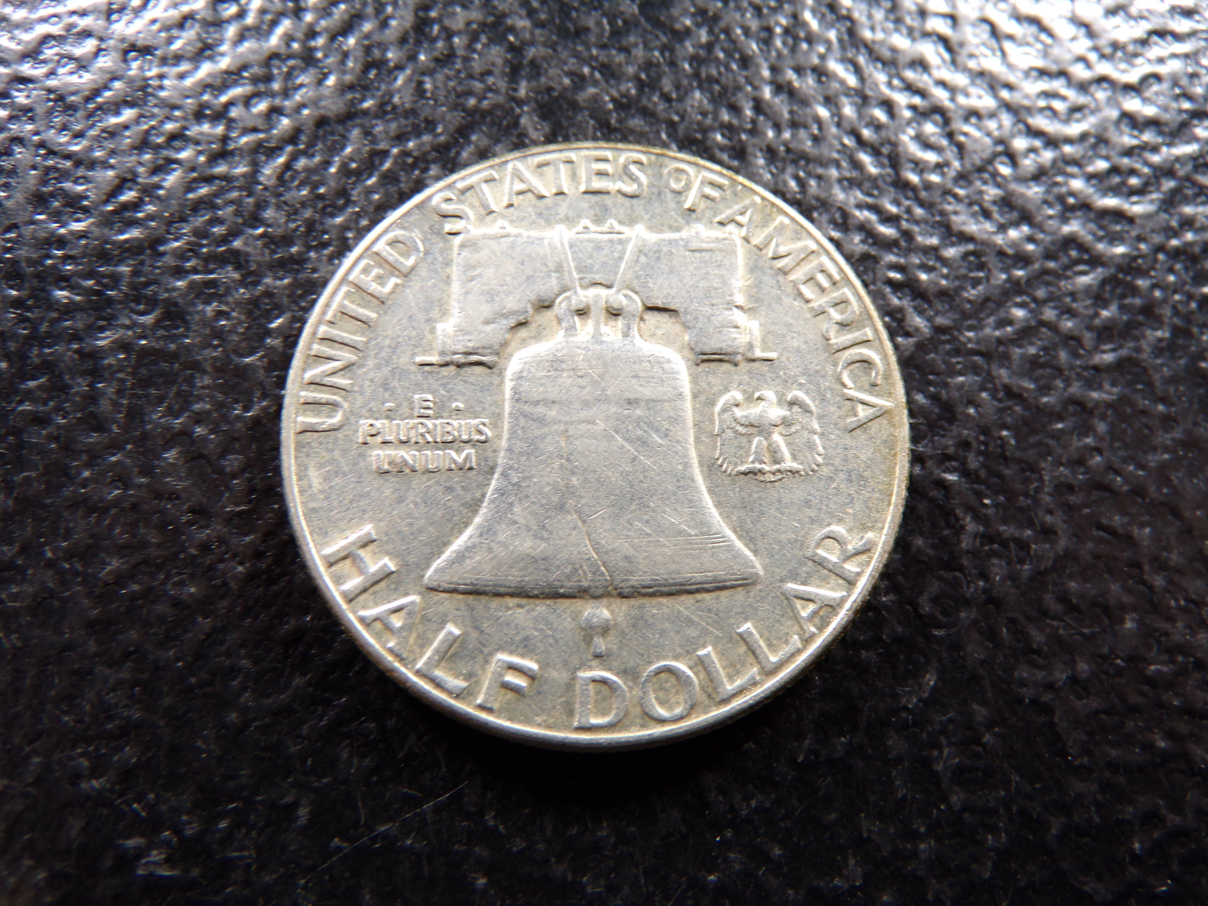 1961 FRANKLIN SILVER HALF DOLLAR