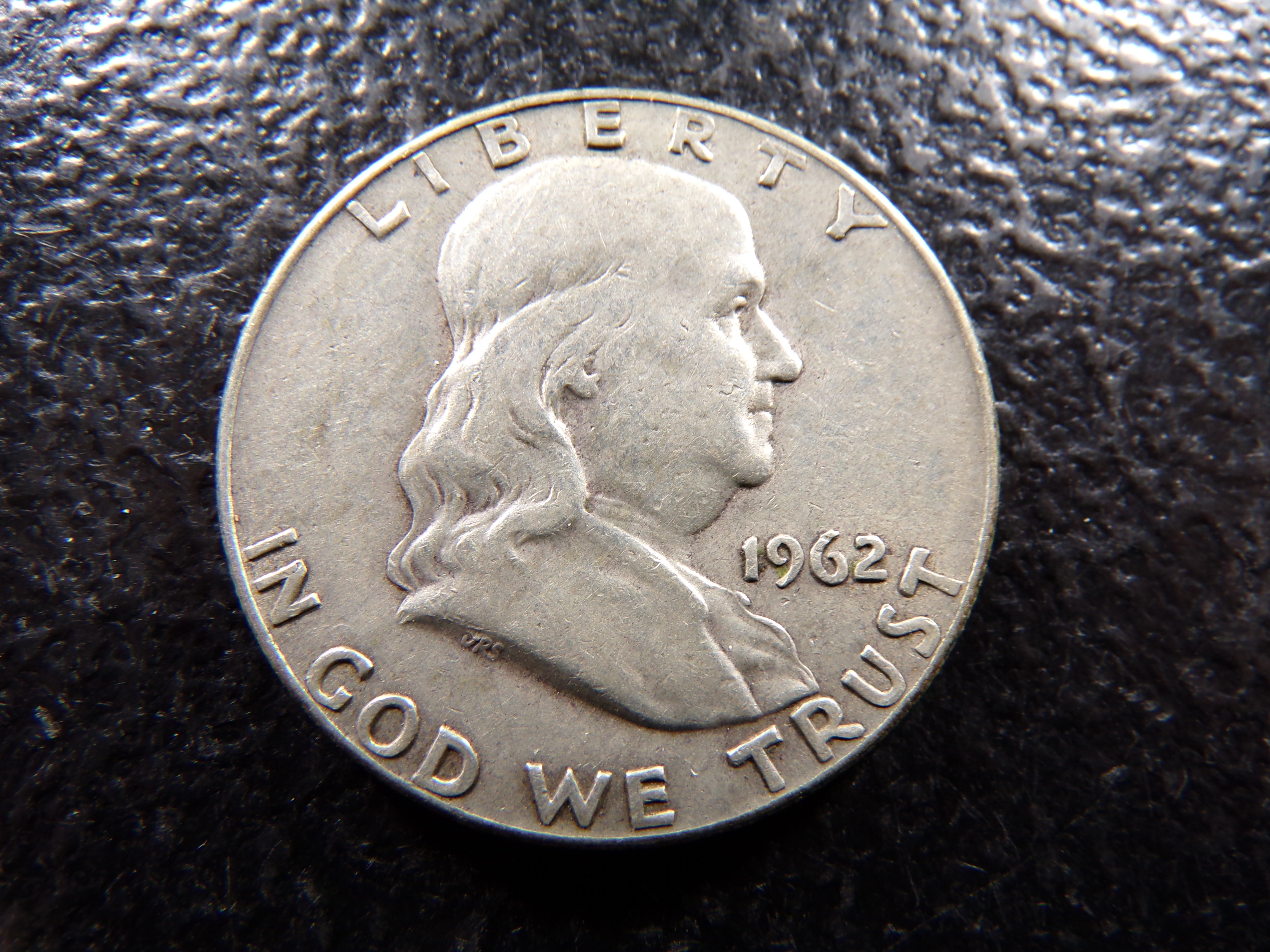 1962-D FRANKLIN SILVER HALF DOLLAR