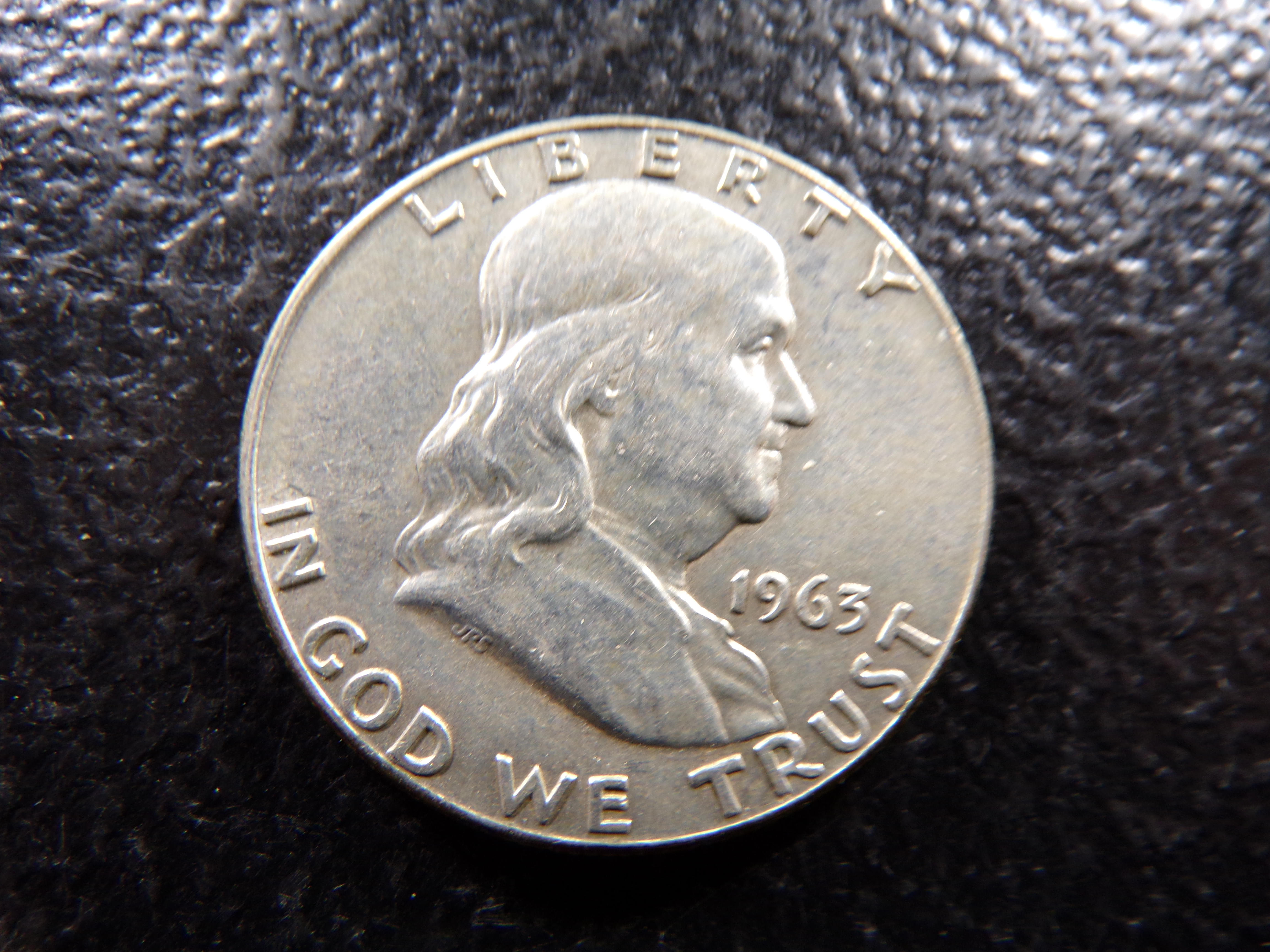 1963-D FRANKLIN SILVER HALF DOLLAR