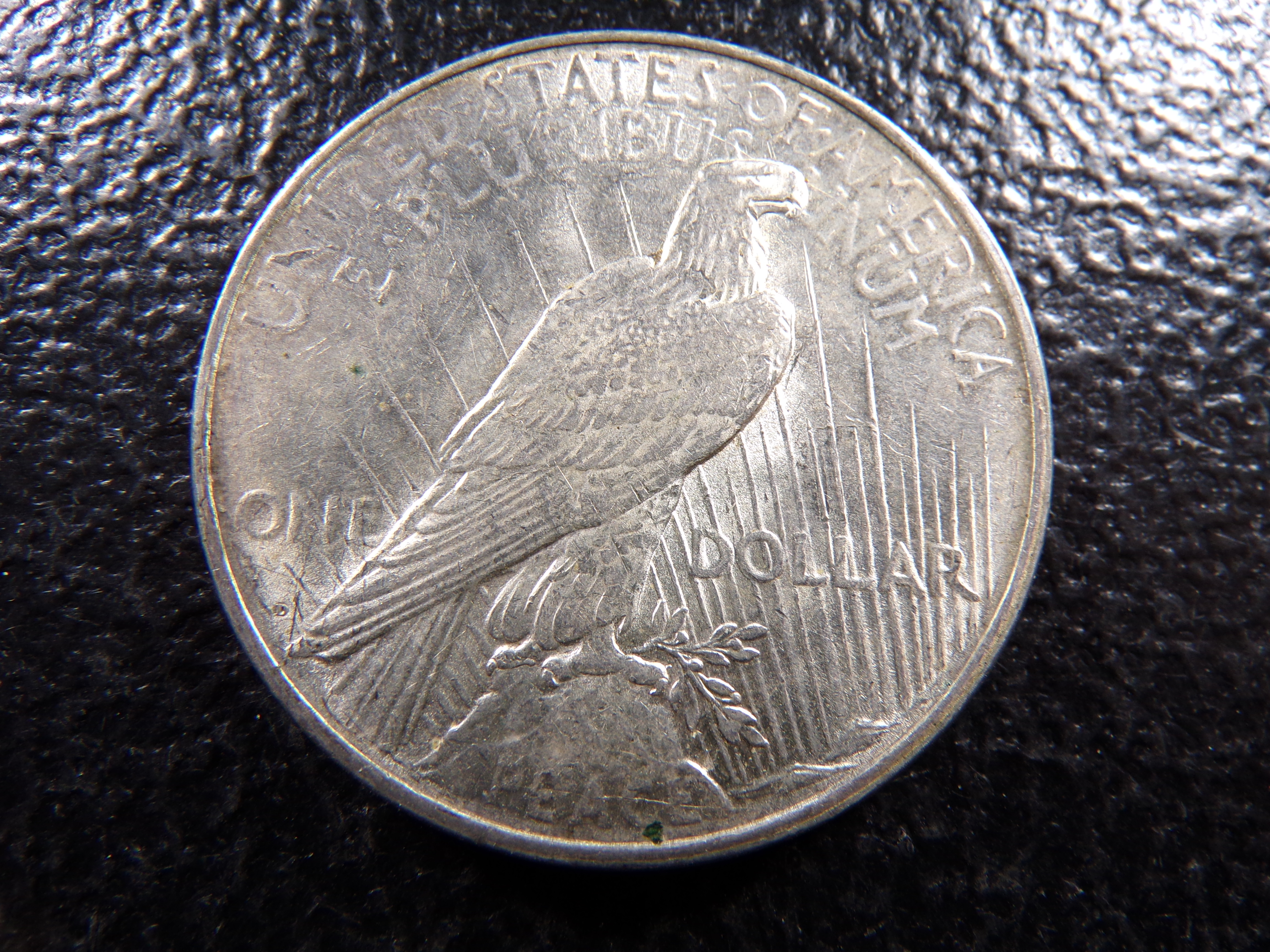 1923-D HIGH GRADE PEACE SILVER DOLLAR
