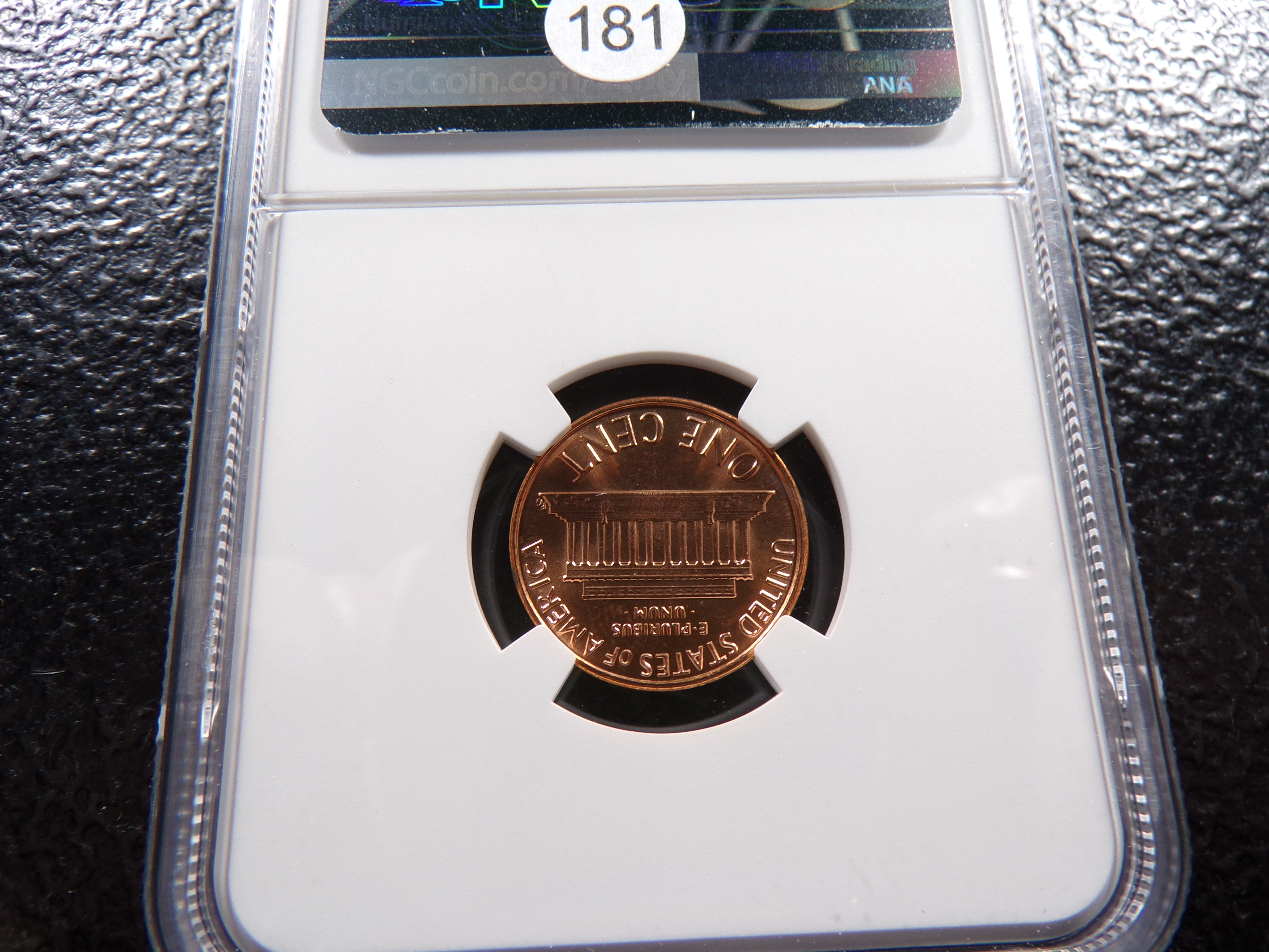 1987-D NGC MS67RD LINCOLN WHEAT CENT