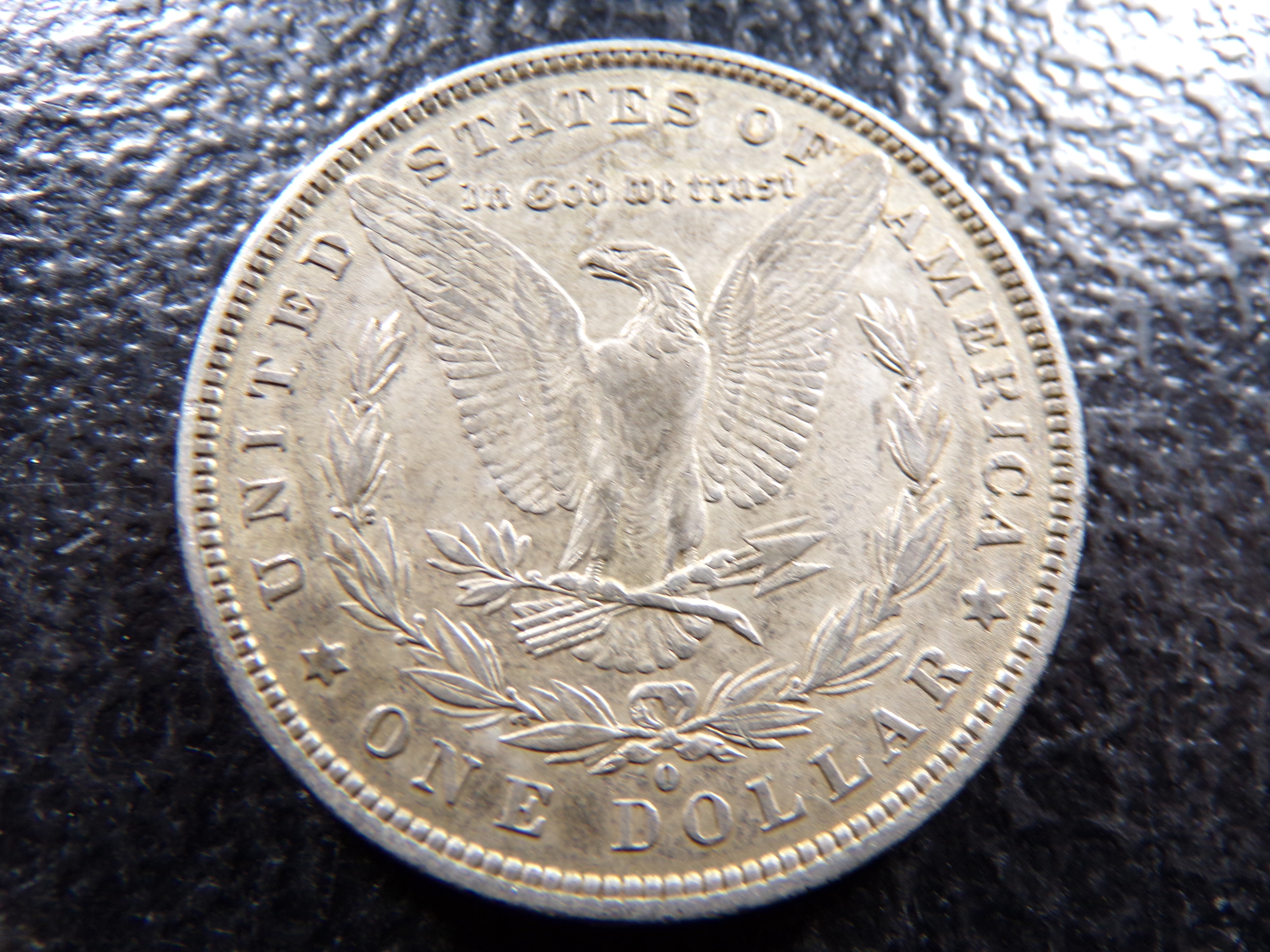 1880-O MORGAN SILVER DOLLAR