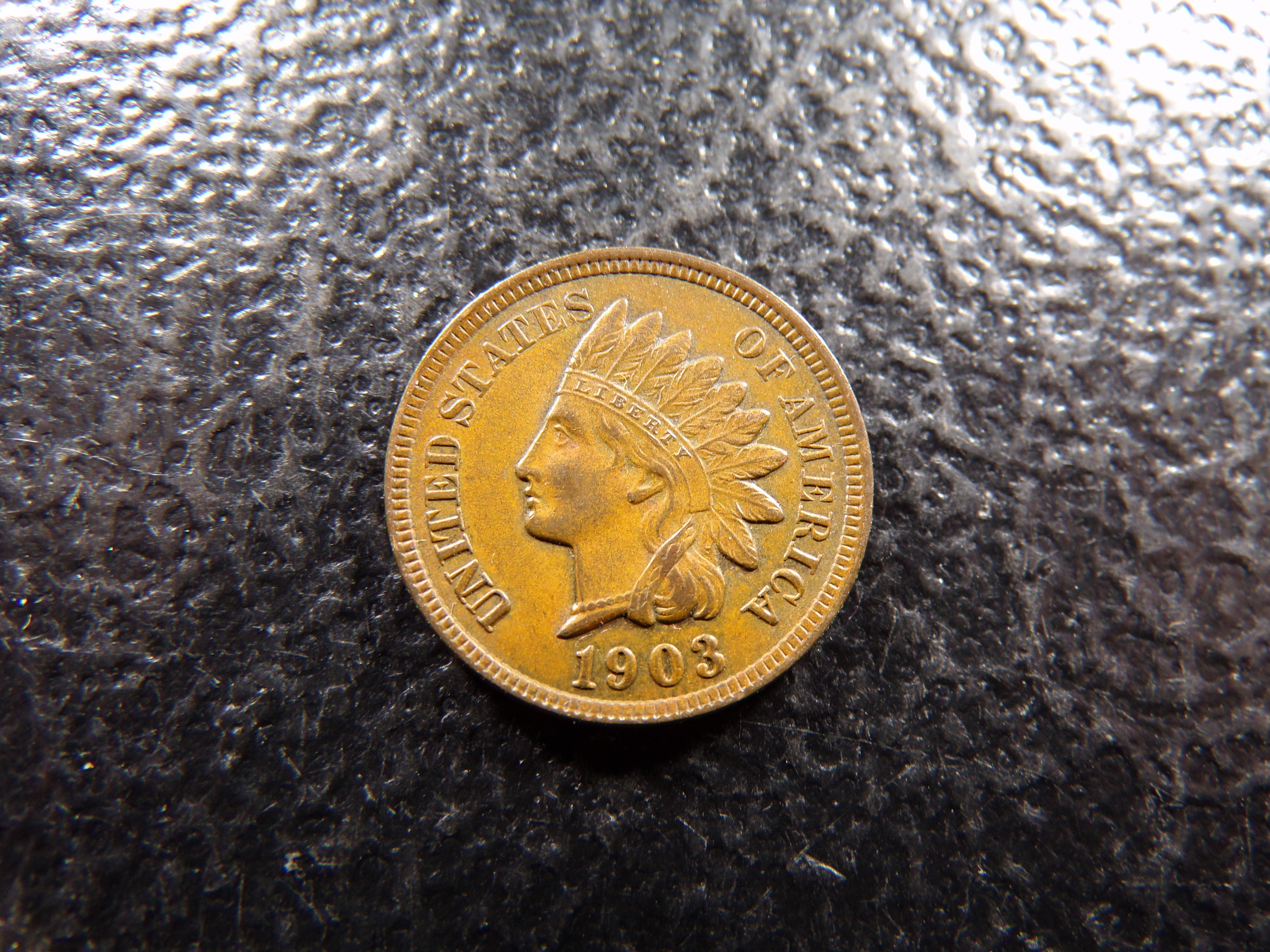 1903 HIGH GRADE INDIAN HEAD CENT