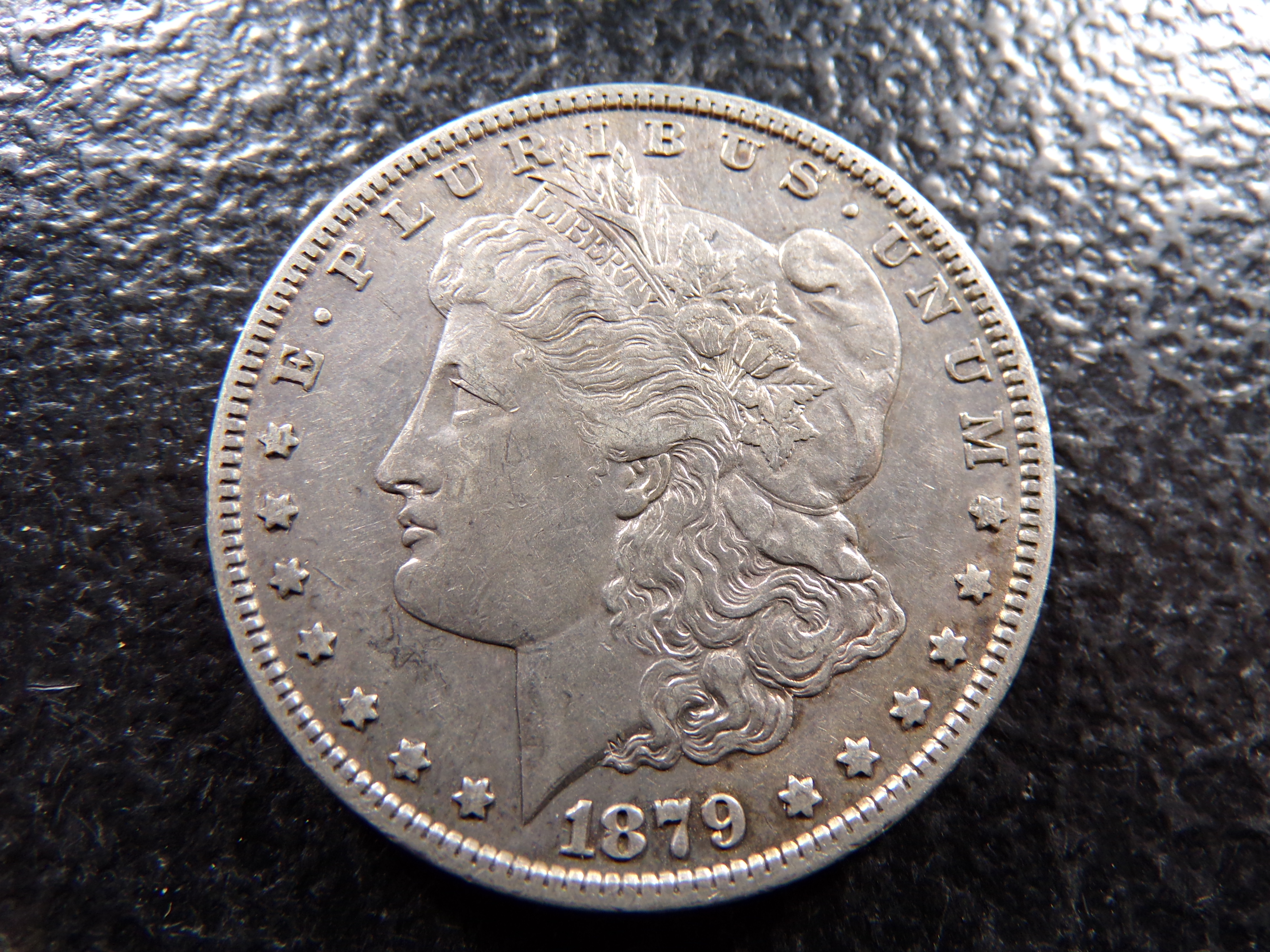 1879-S MORGAN SILVER DOLLAR