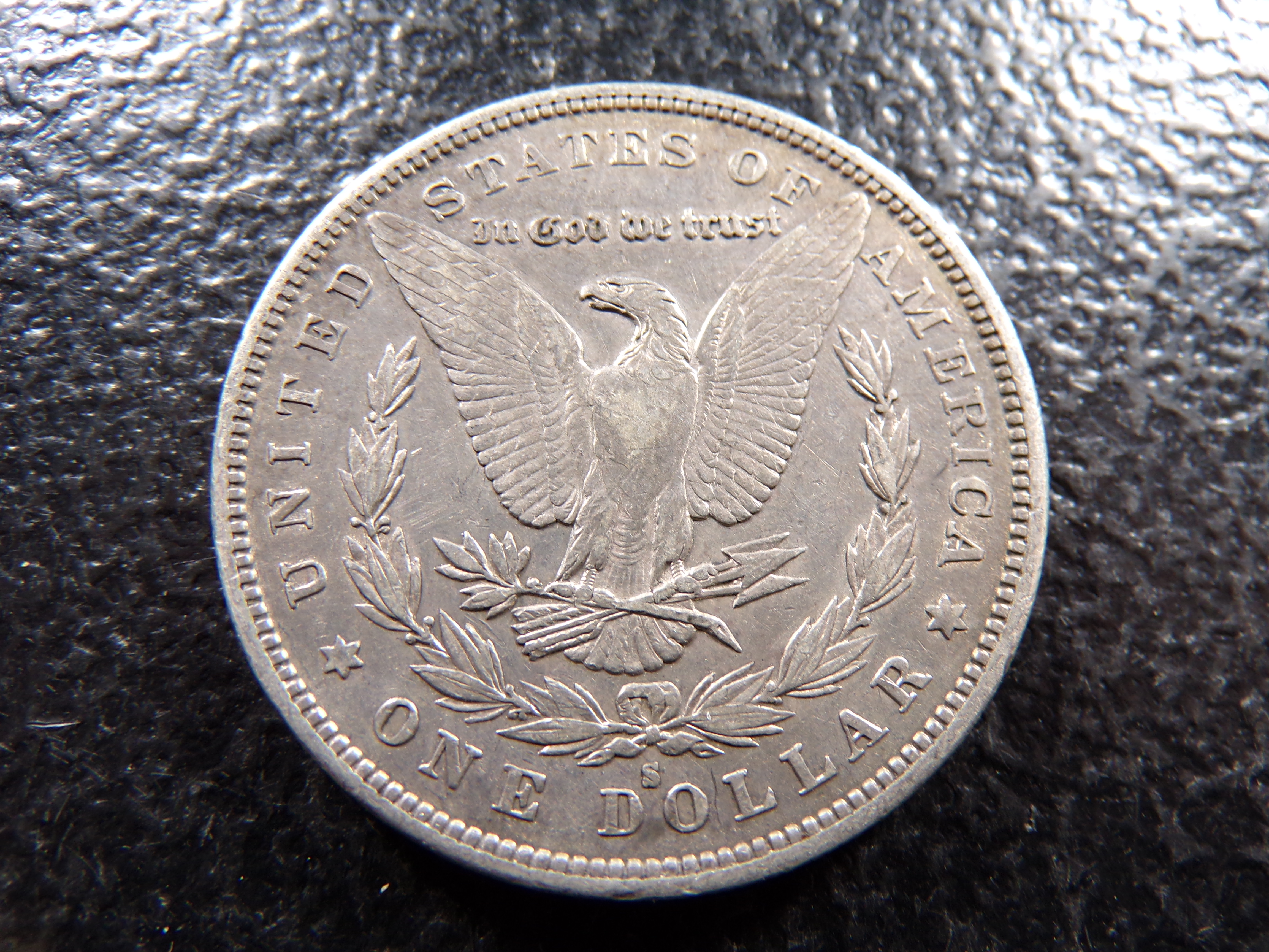 1879-S MORGAN SILVER DOLLAR