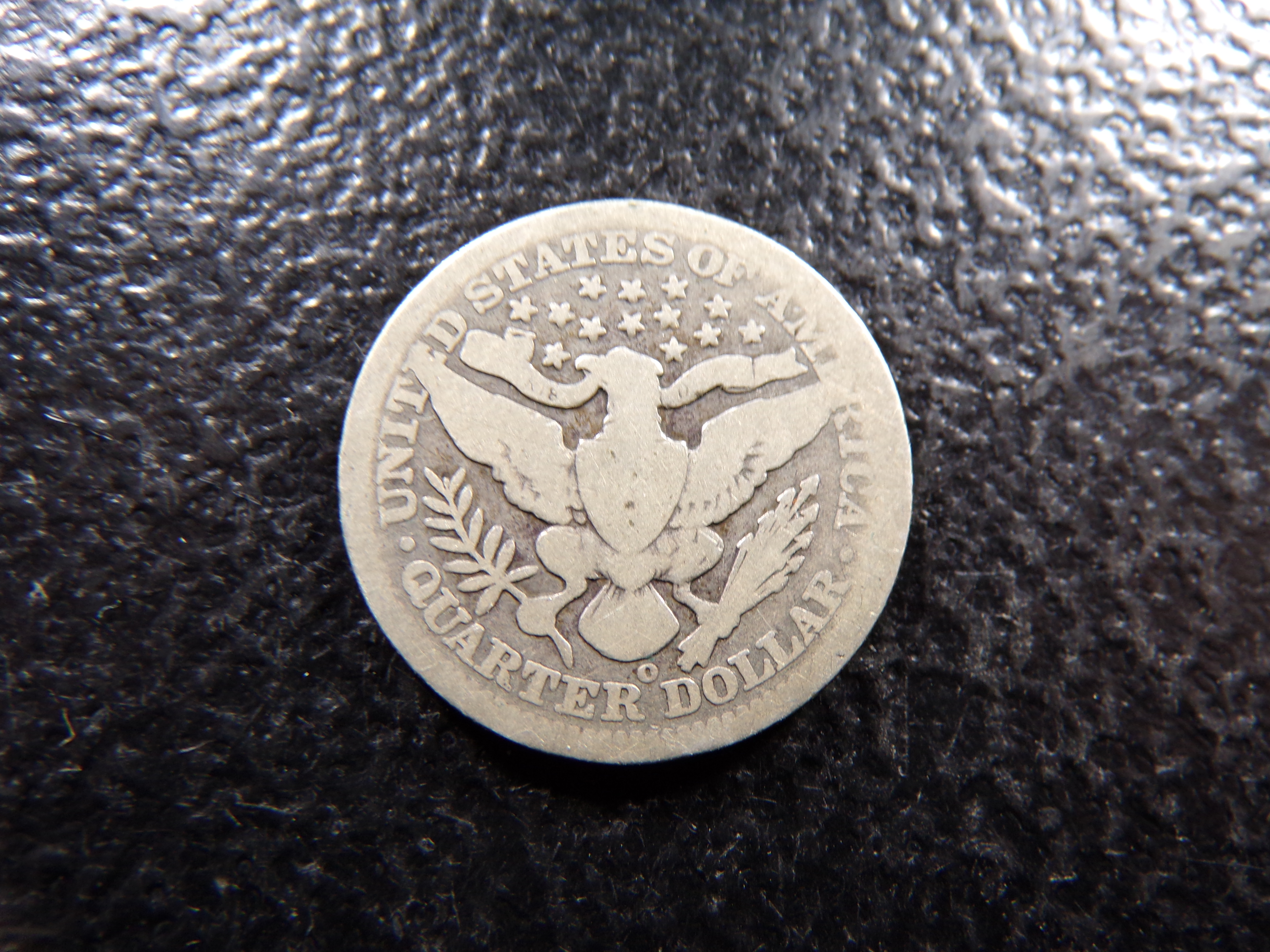 1904-O BARBER SILVER QUARTER