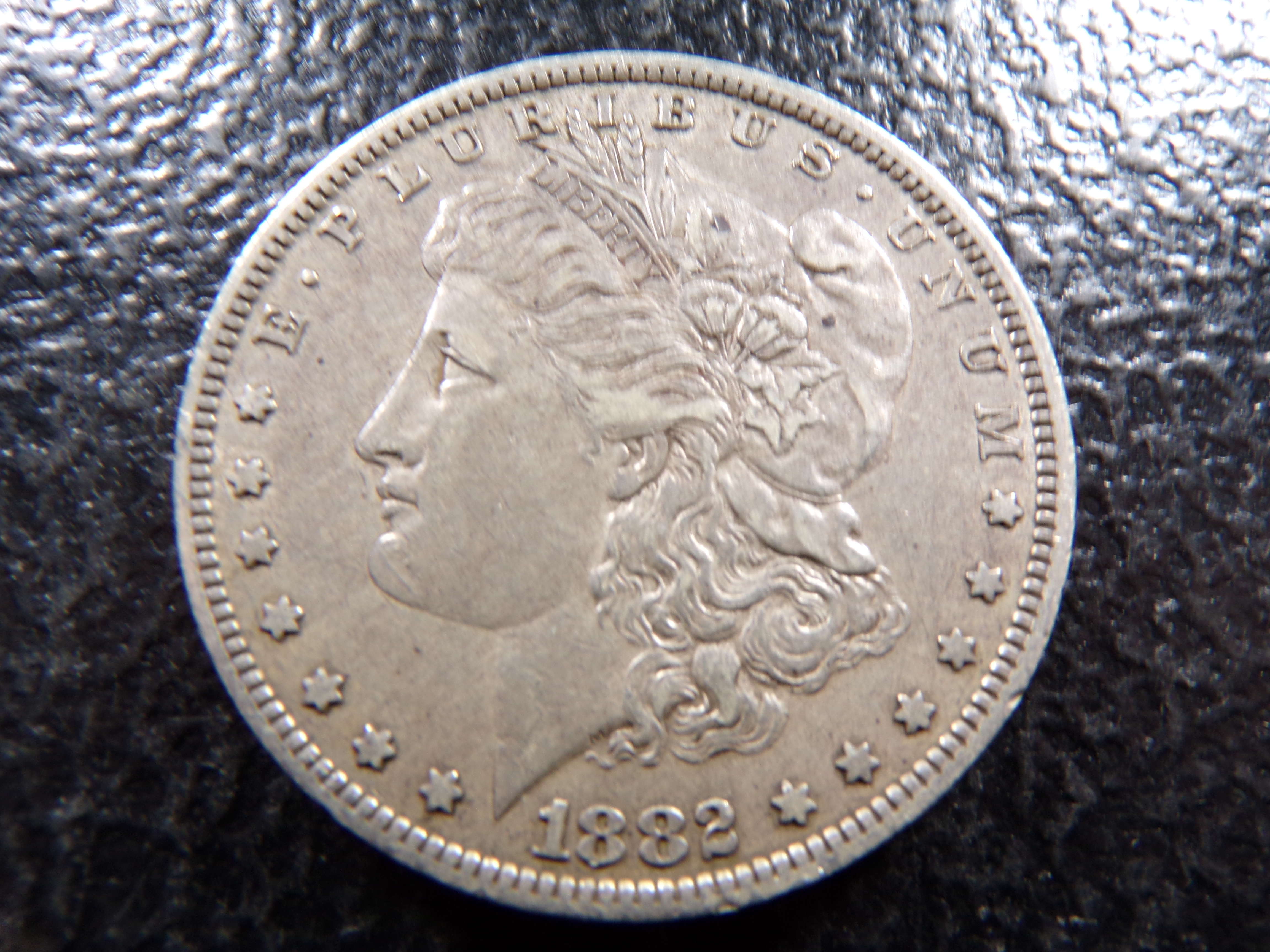 1882-O MORGAN SILVER DOLLAR