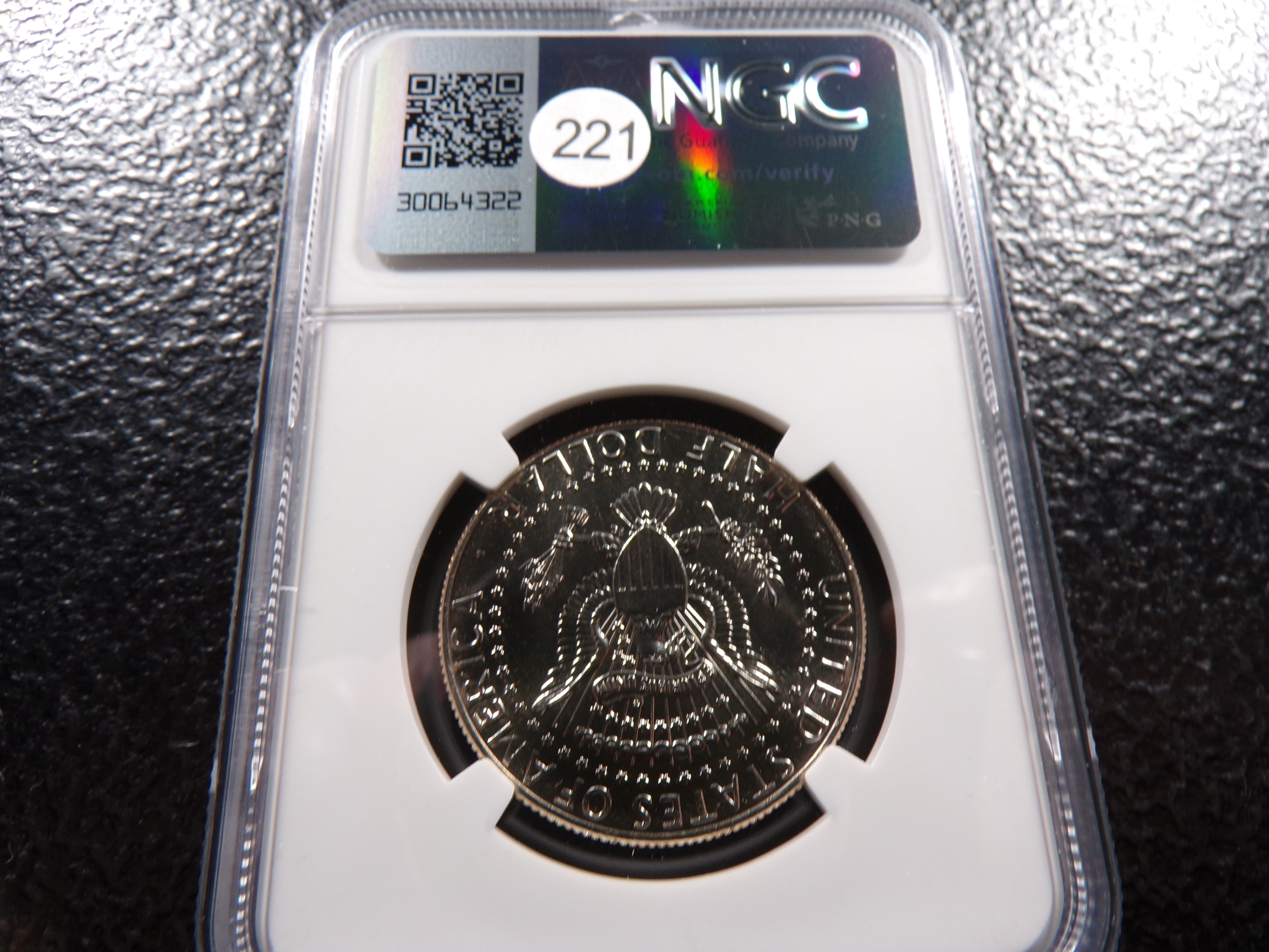 2023-D NGC MS67 SIGNED KENNEDY HALF DOLLAR