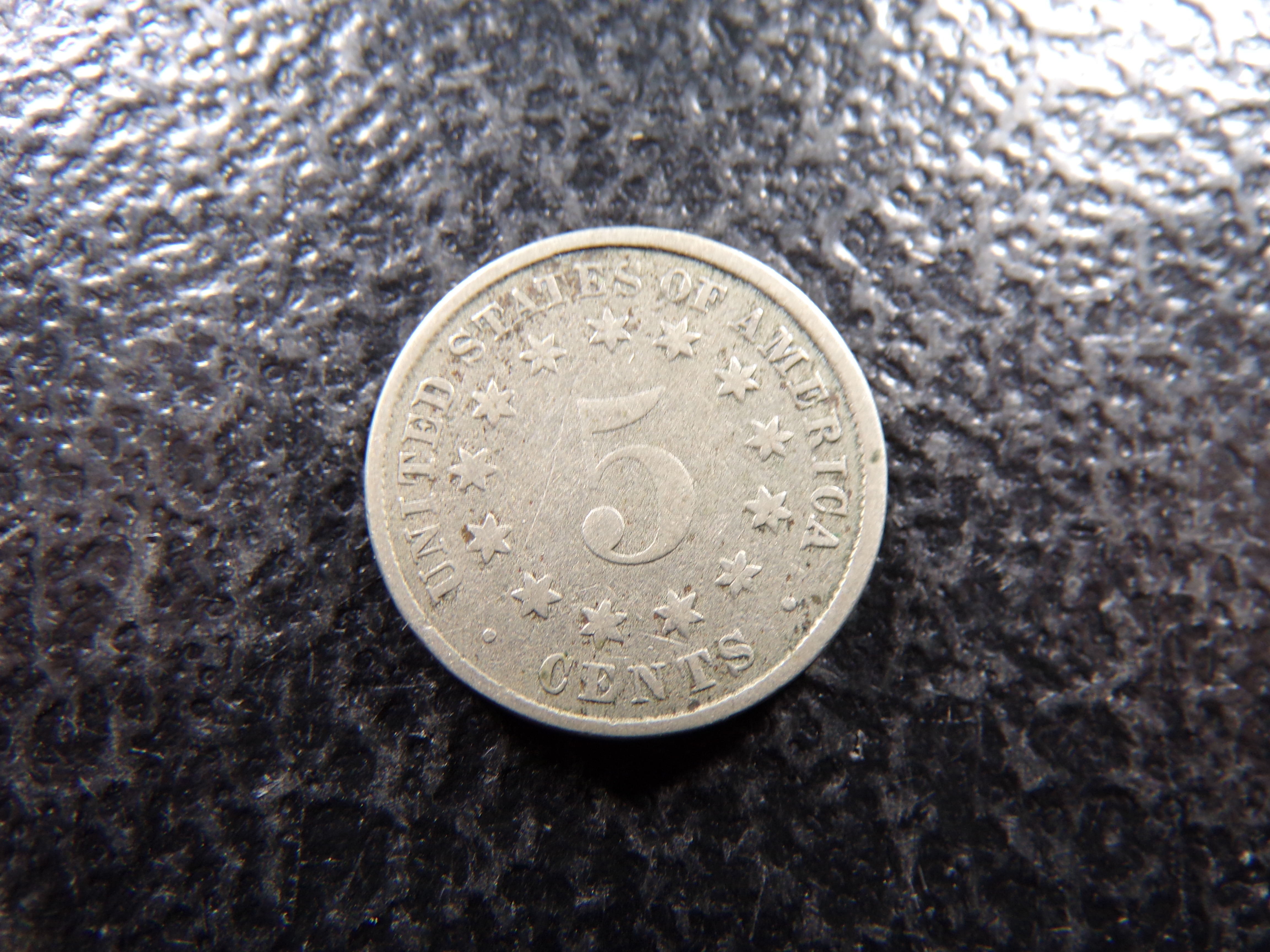 1883 RARE DATE SHIELD NICKEL