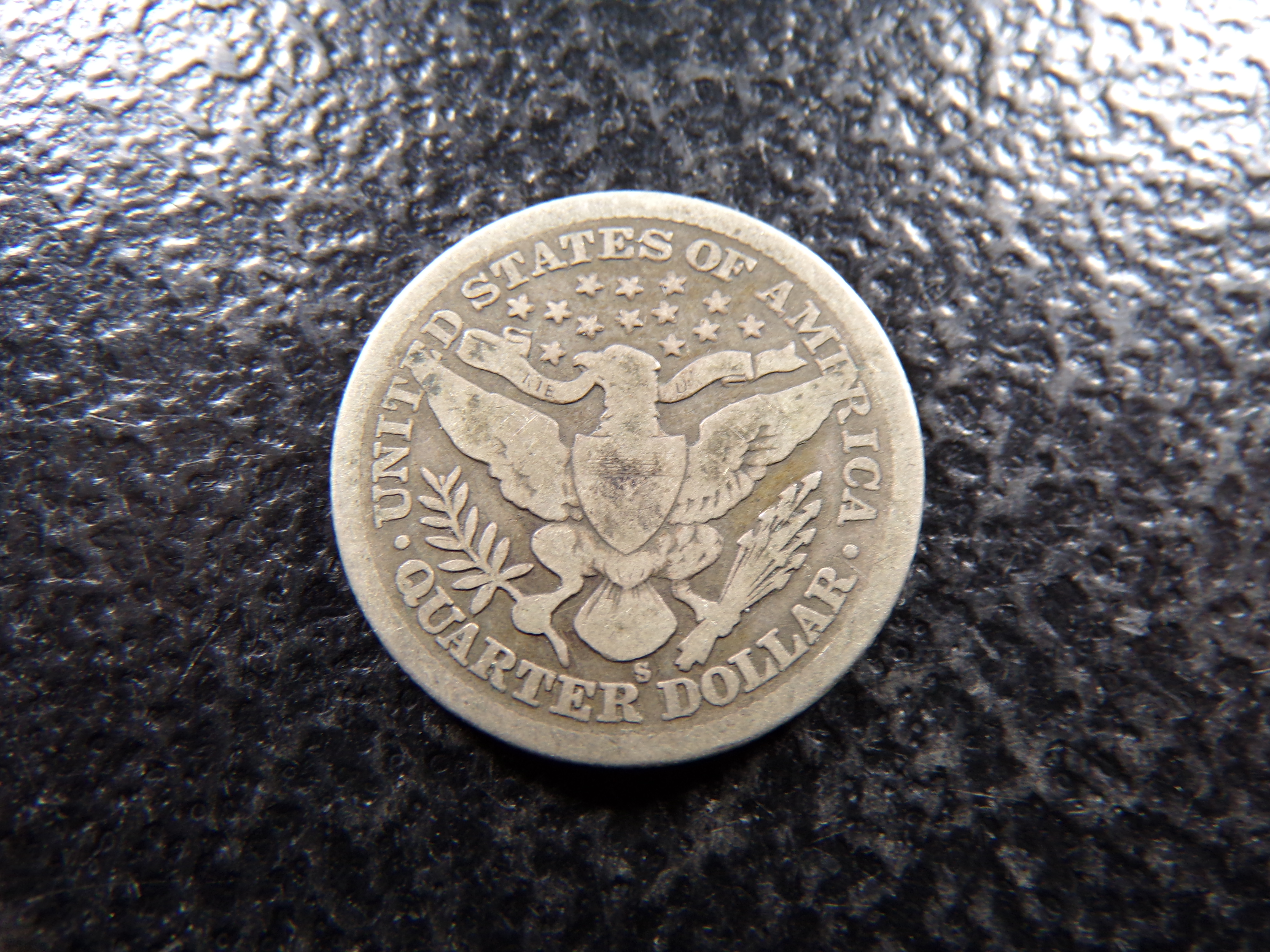 1900-S BARBER SILVER QUARTER