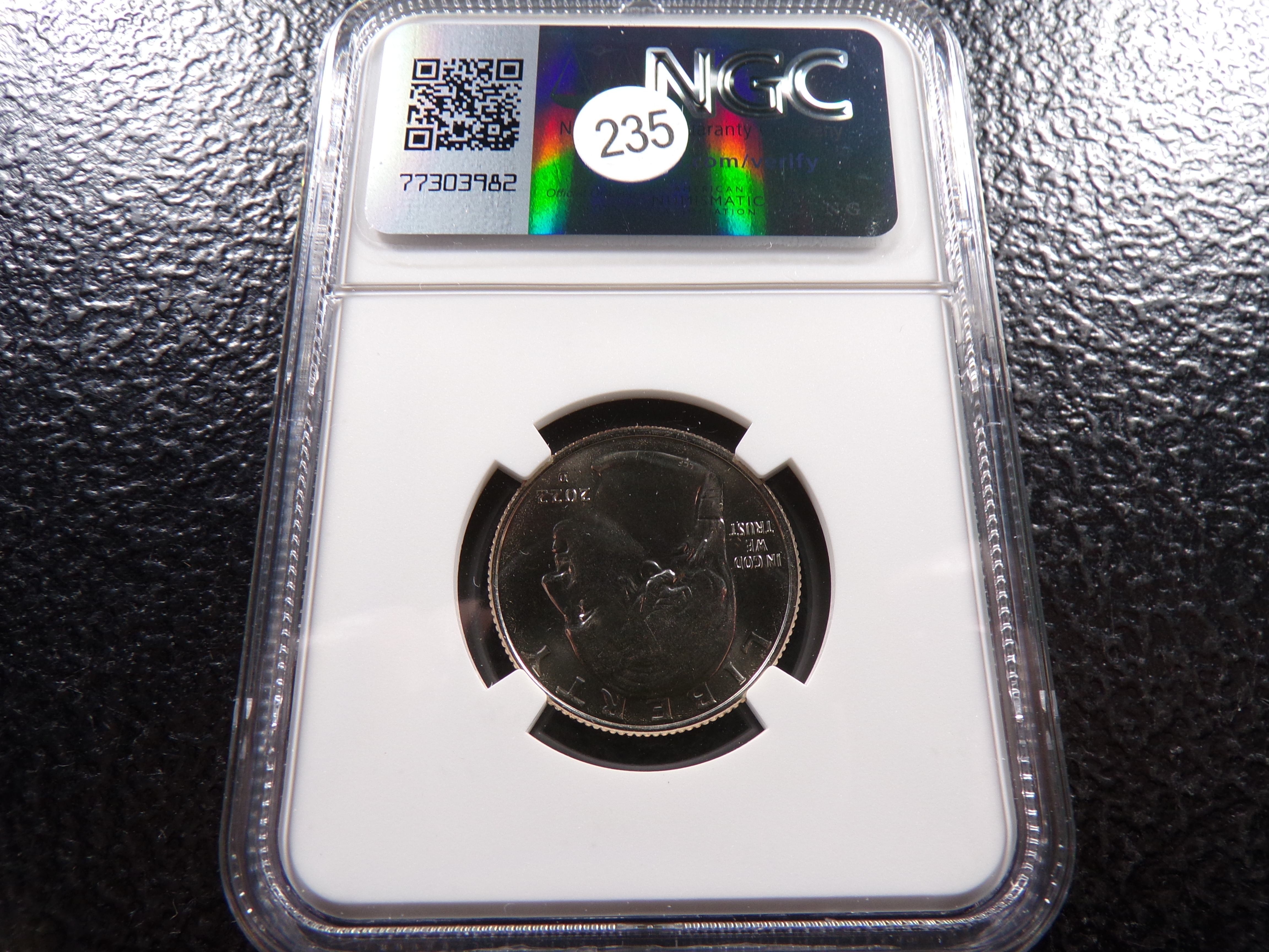 2022-D NGC MS68 NINA OTERO-WARREN QUARTER