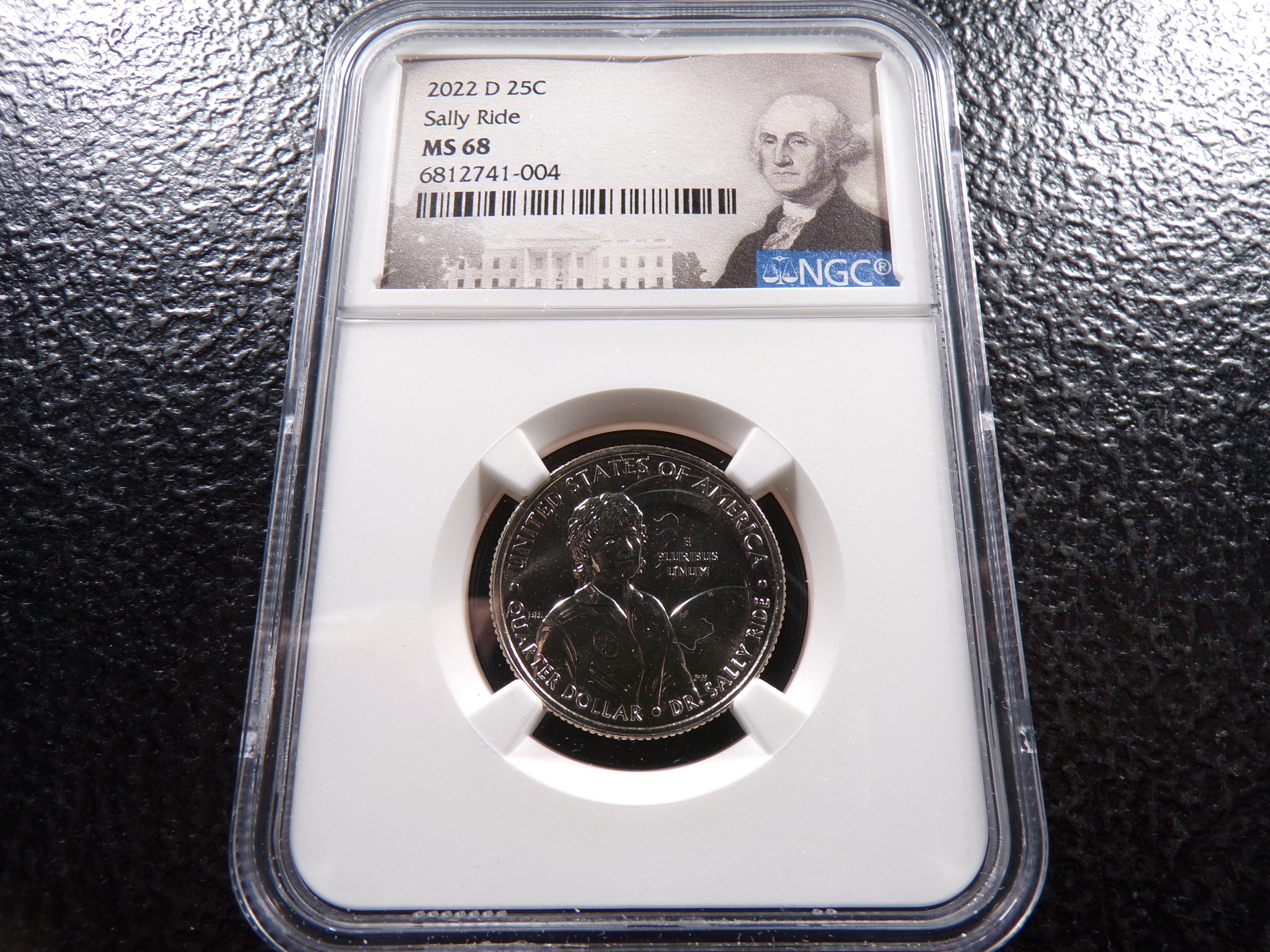 2022-D NGC MS68 SALLY RIDE QUARTER