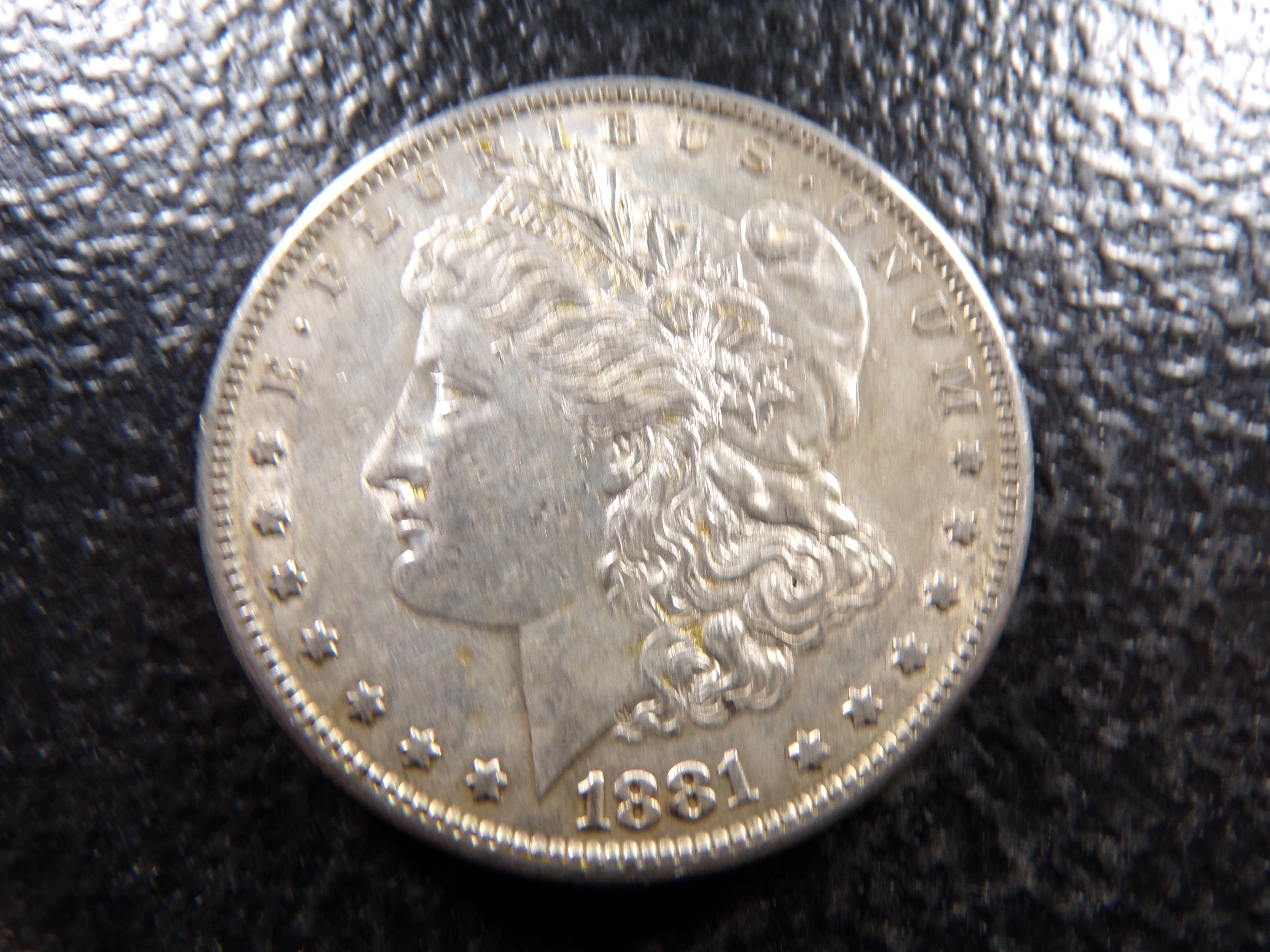 1881-S MORGAN SILVER DOLLAR