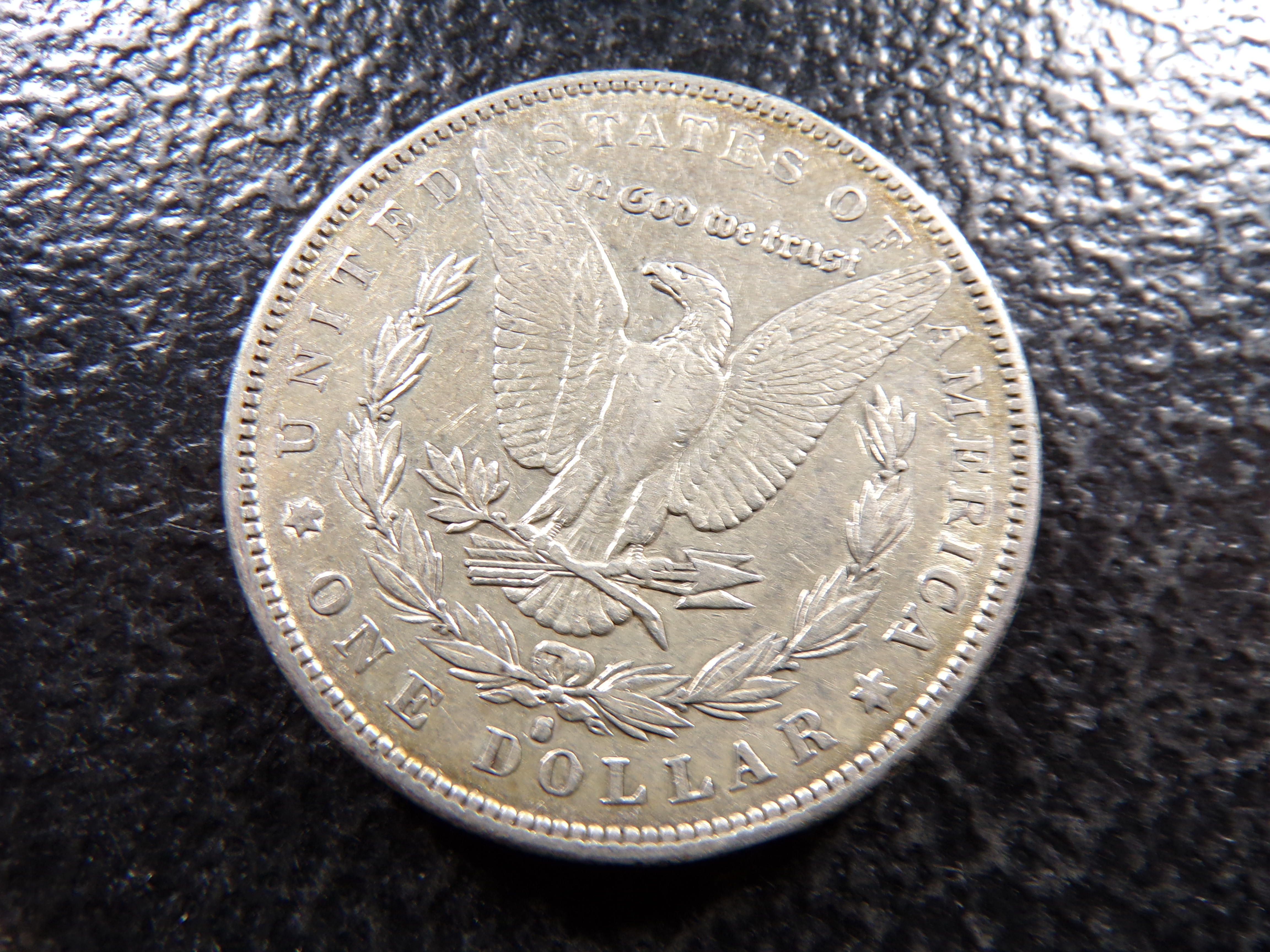1890-S MORGAN SILVER DOLLAR