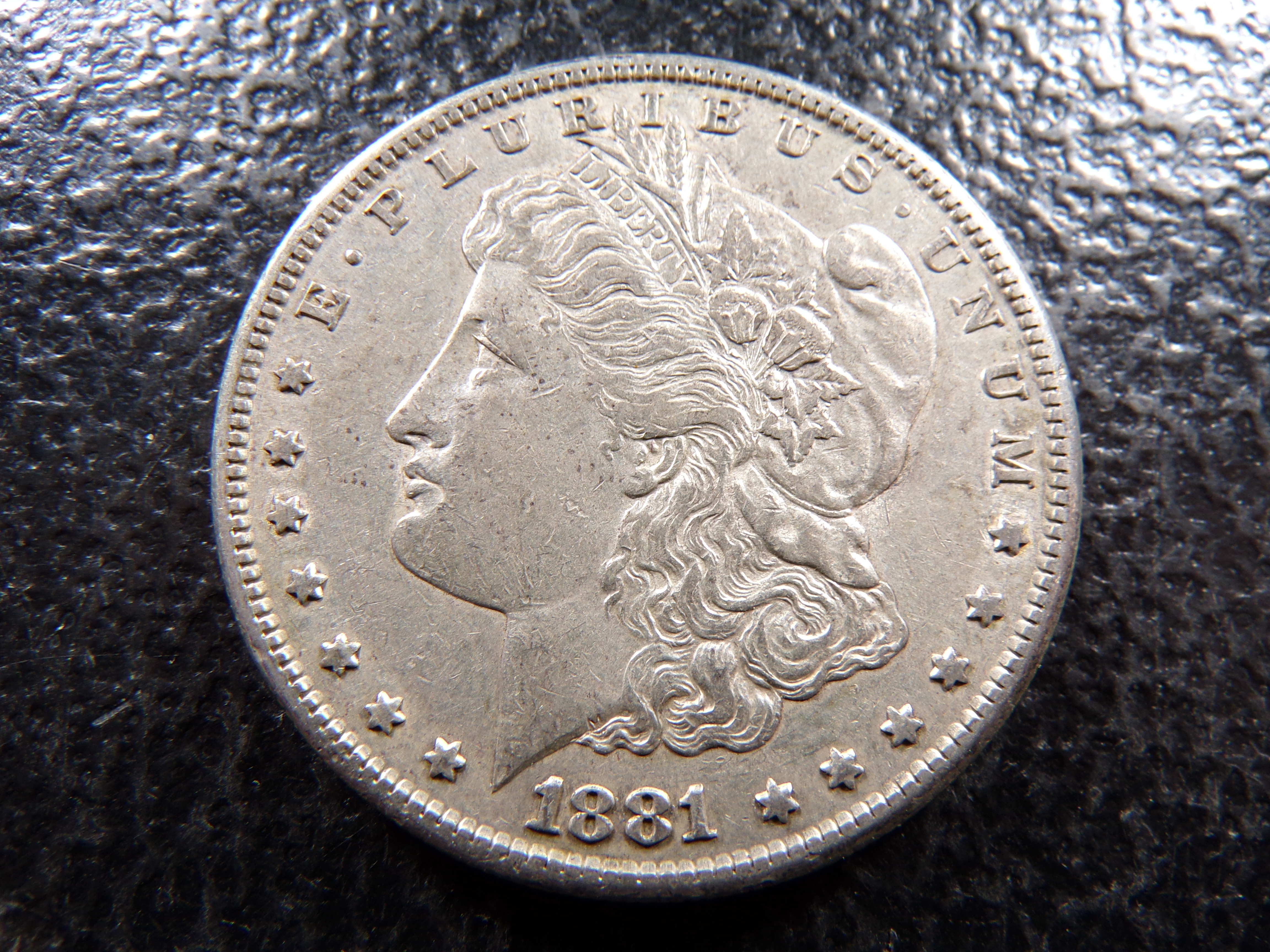 1881-S MORGAN SILVER DOLLAR