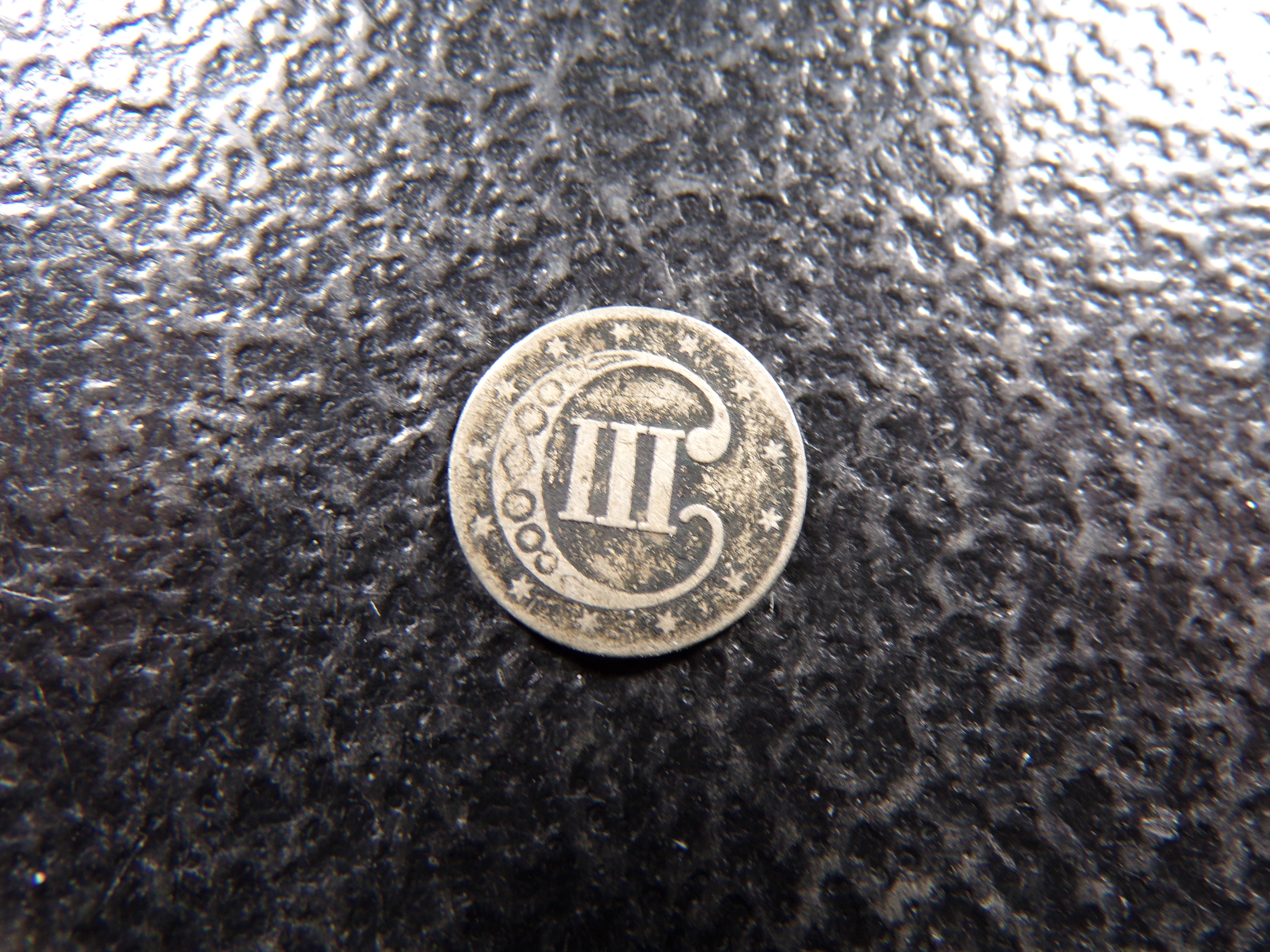 1853 THREE CENT SILVER