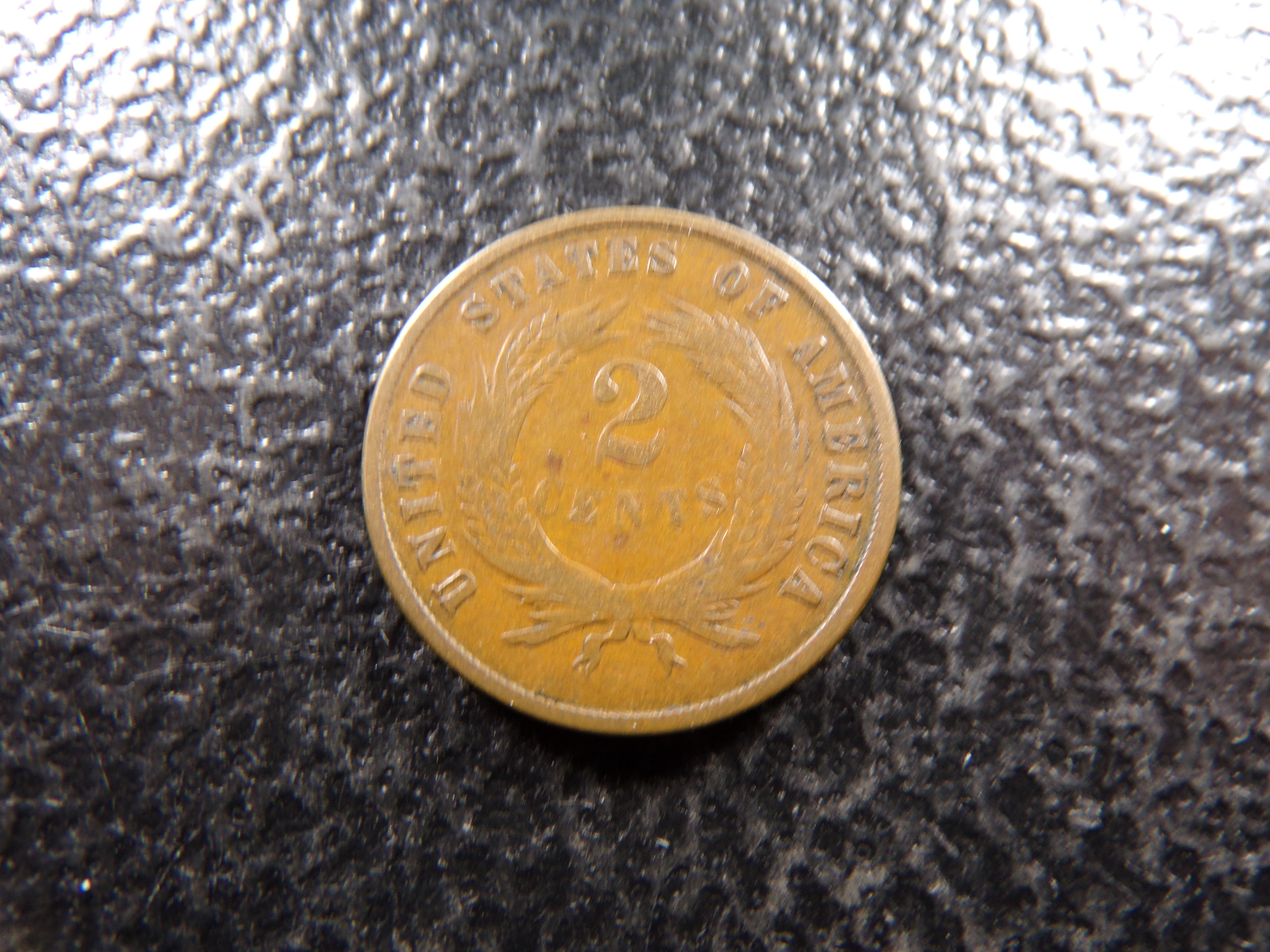 1870 TWO CENT PIECE