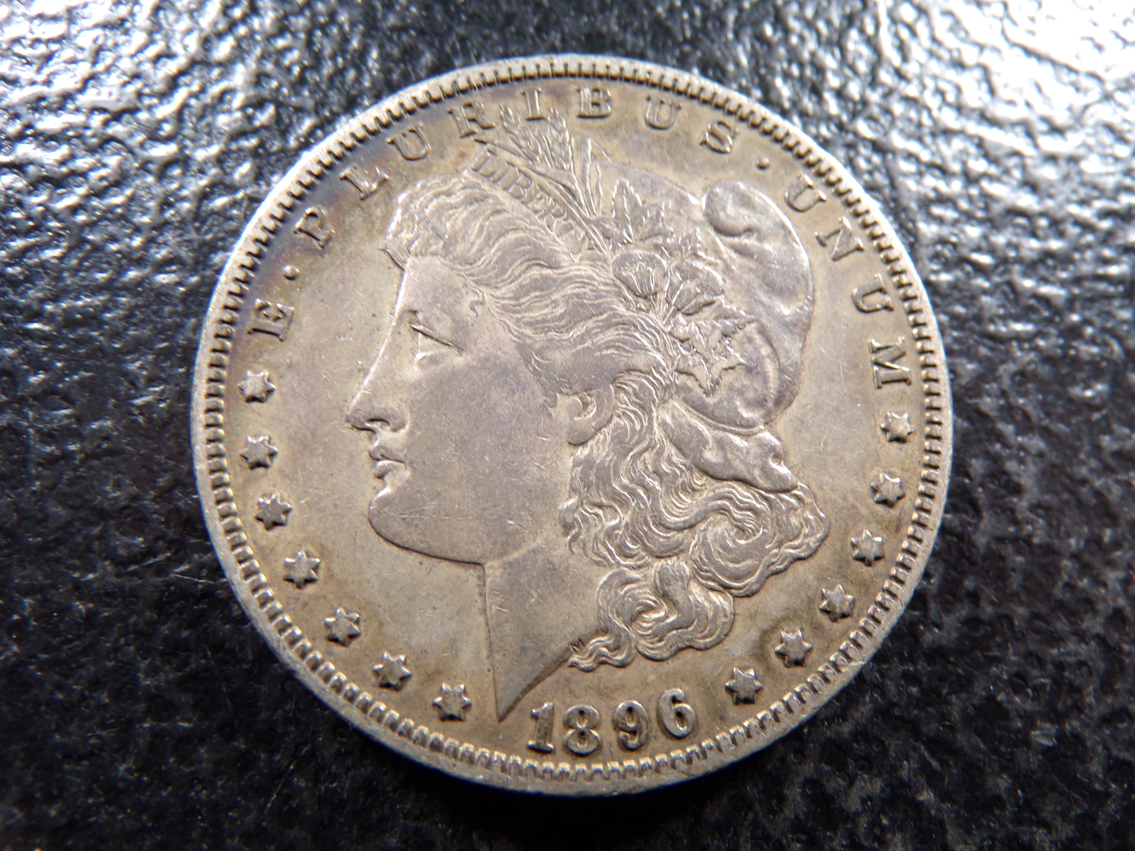 1896-O MORGAN SILVER DOLLAR