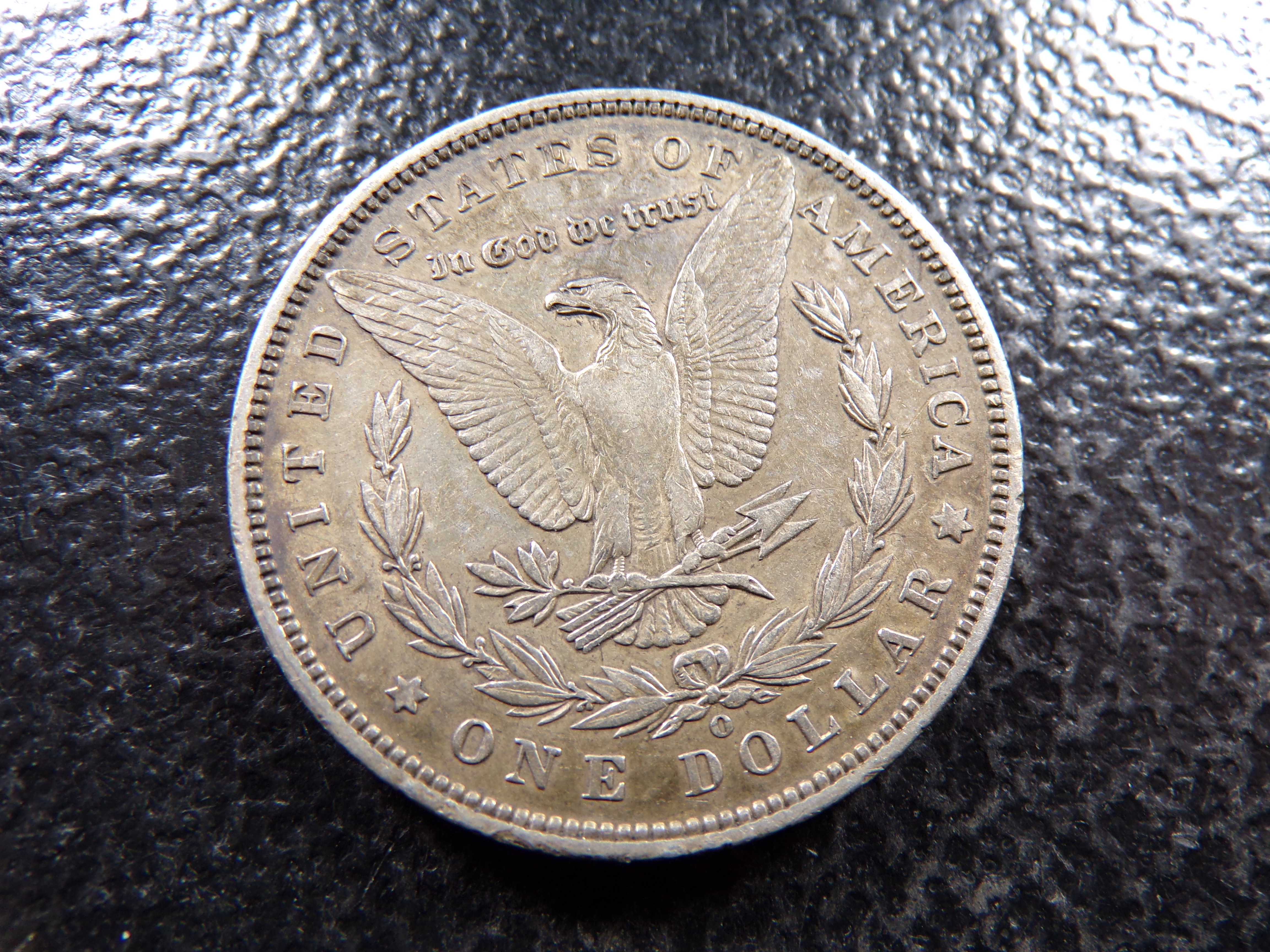 1896-O MORGAN SILVER DOLLAR