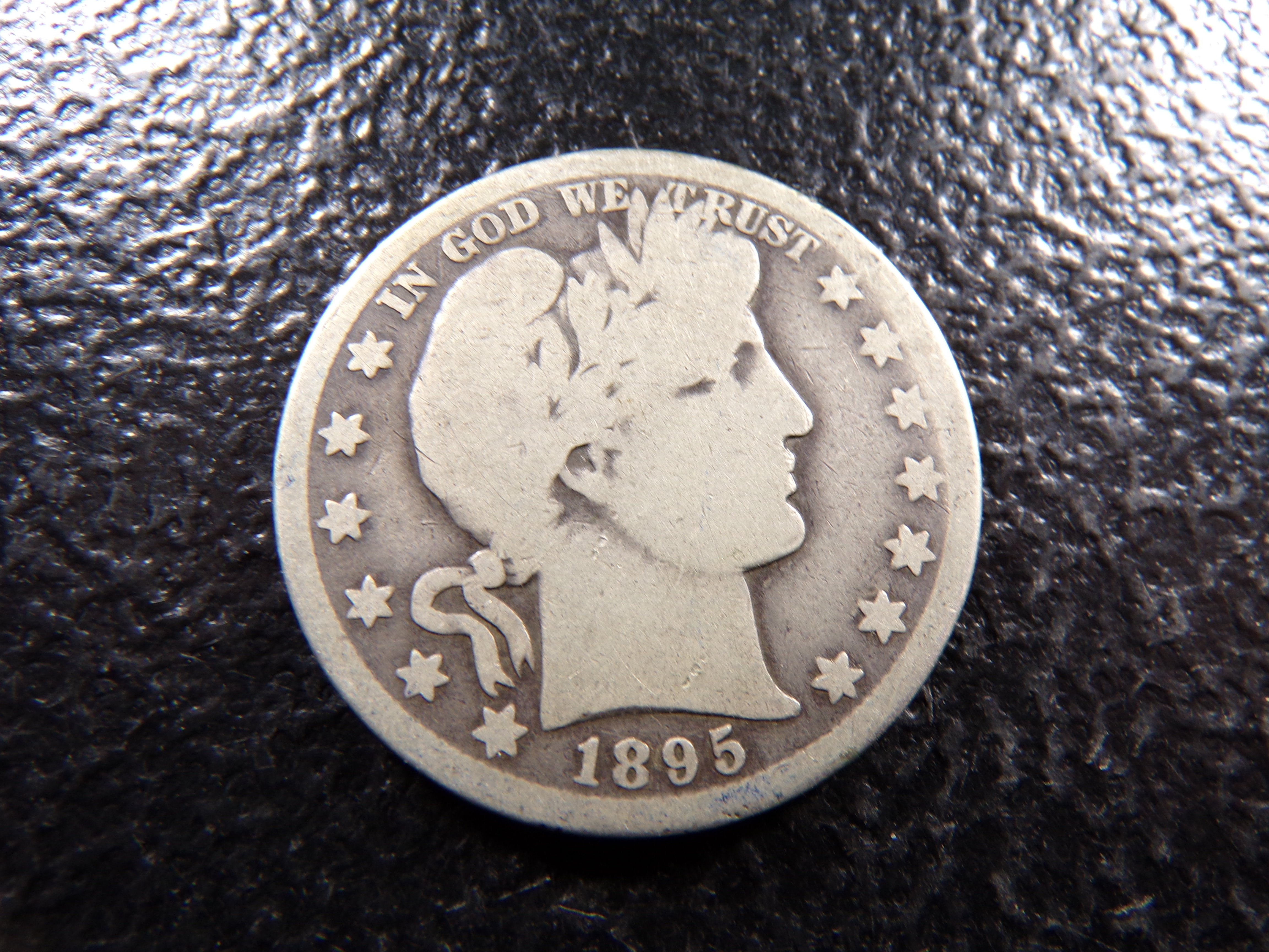 1895-O BARBER SILVER HALF DOLLAR