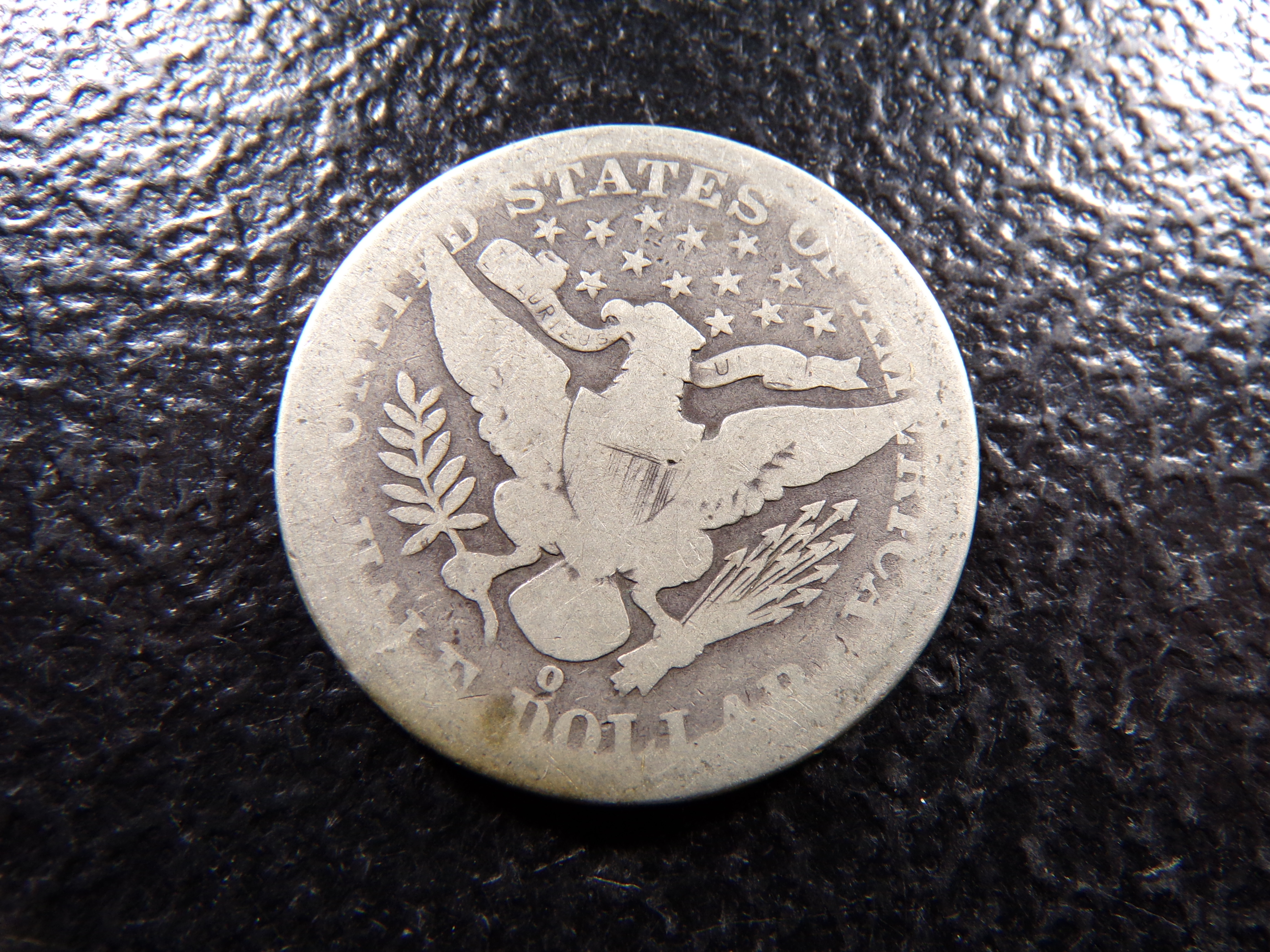 1895-O BARBER SILVER HALF DOLLAR
