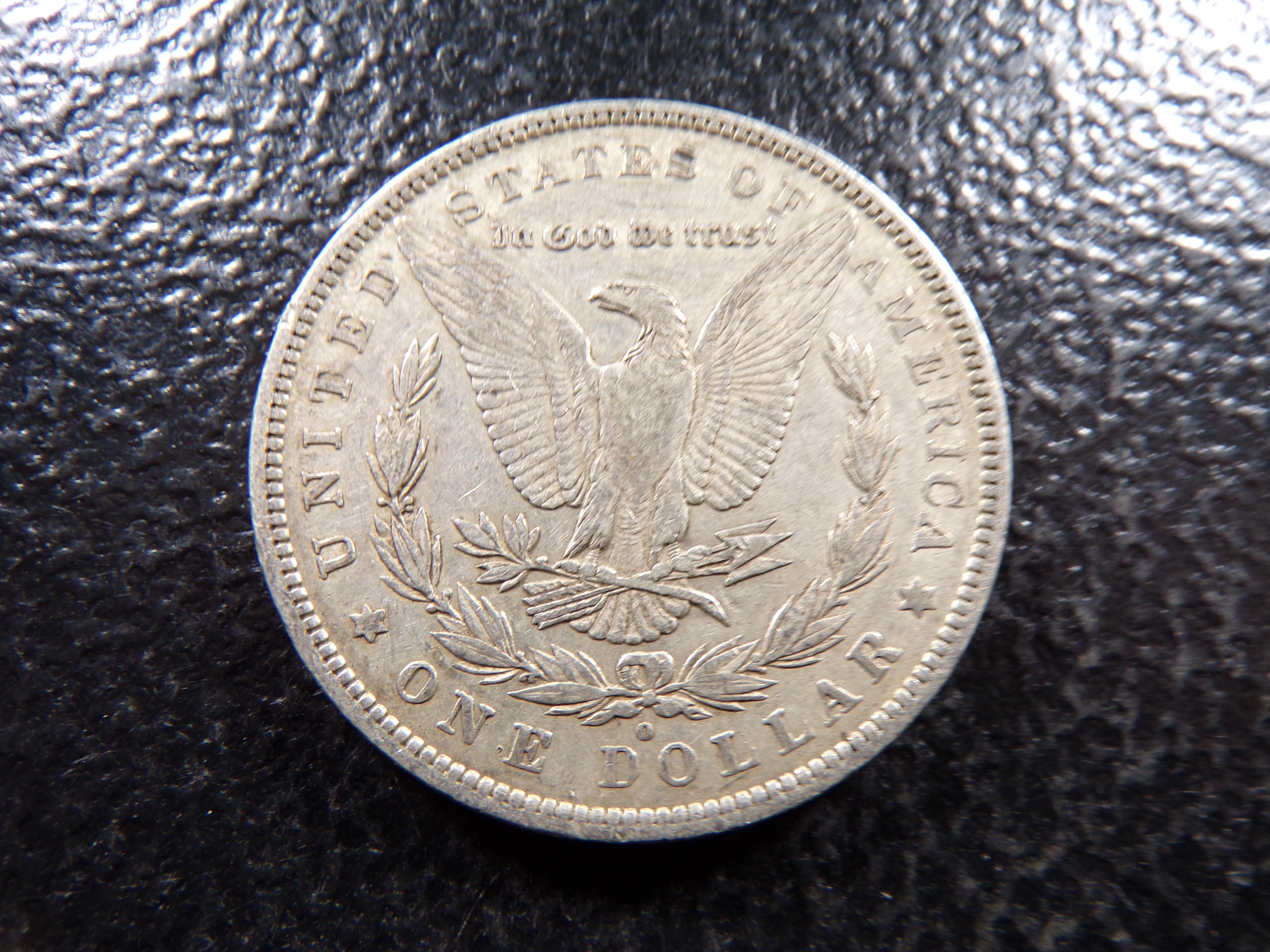 1880-O MORGAN SILVER DOLLAR