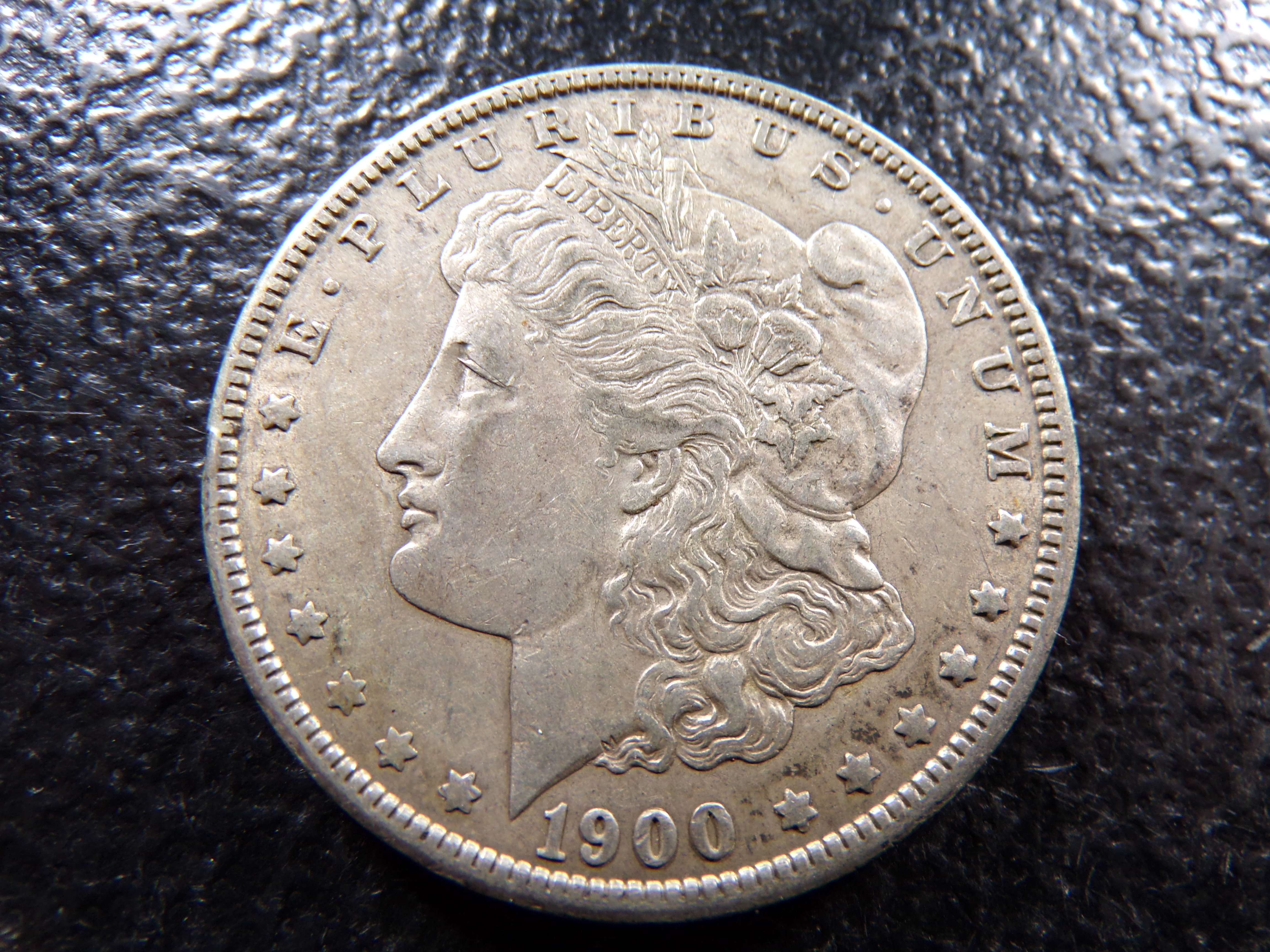 1900 MORGAN SILVER DOLLAR